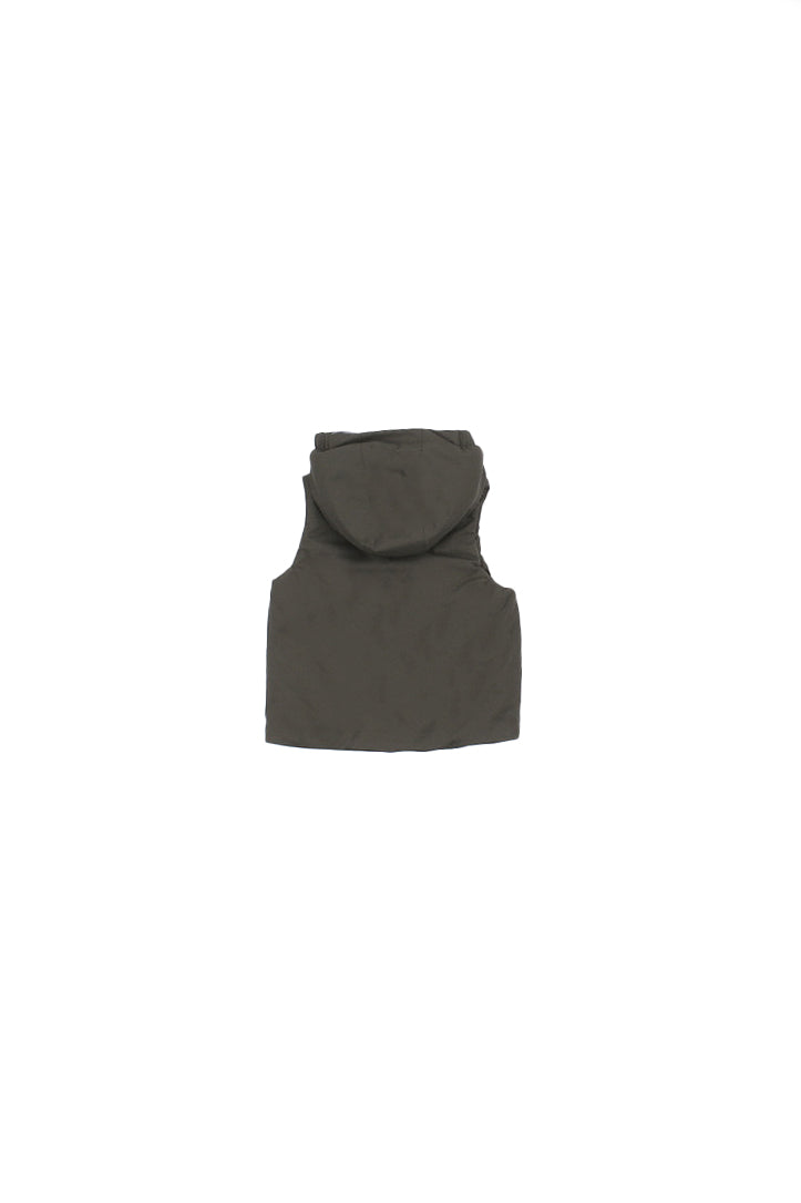 KWAY Bambino Giubbotto K2135TW AL7# P. valtry twill marmotta vest Green b blue a
