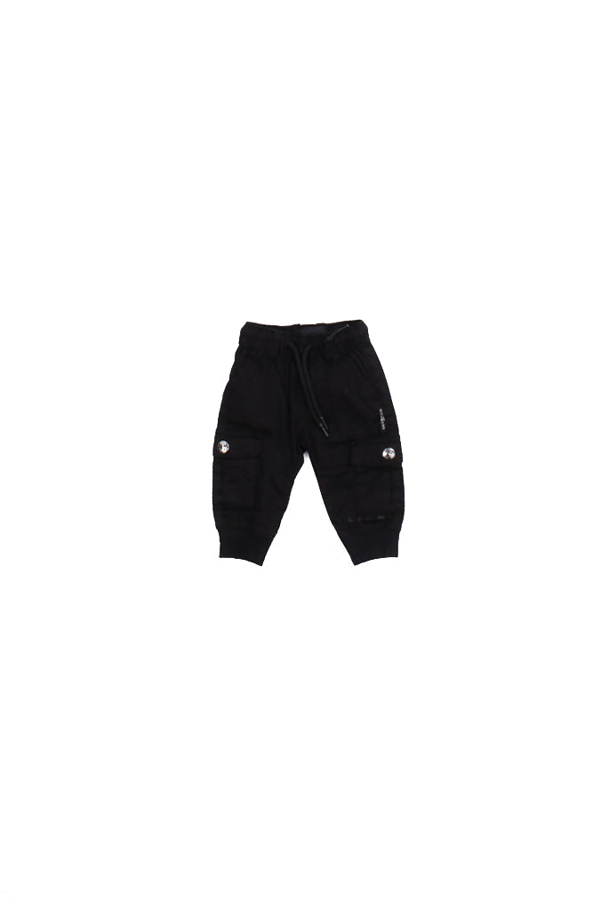 JOHN RICHMOND Unisex Junior Pantalone RIA25042PA BLACK Pants cargo doungi Black