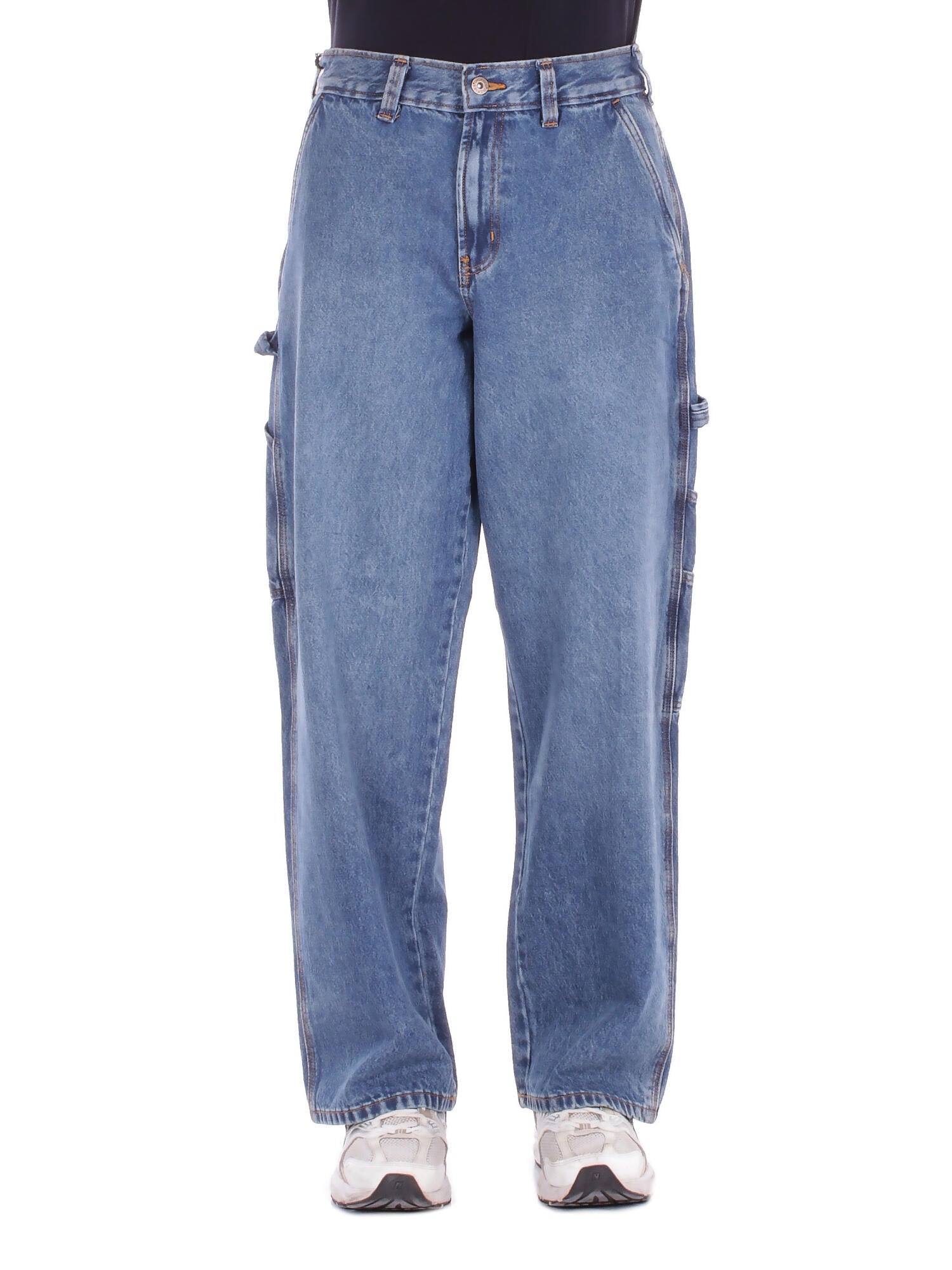 DICKIES Uomo Jeans DK0A4Z6R K211 Painter denim rinsed blue w/ f Rinsed