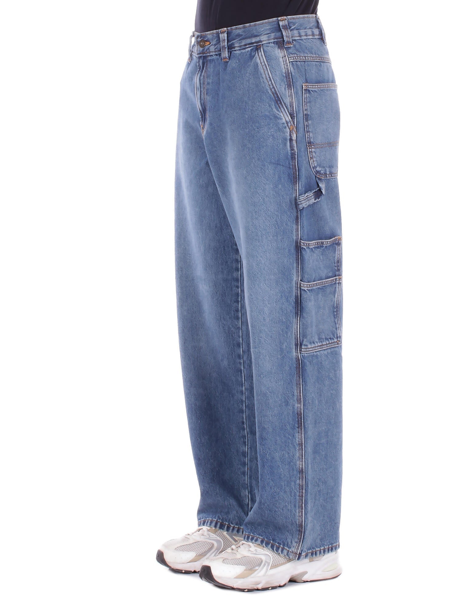 DICKIES Uomo Jeans DK0A4Z6R K211 Painter denim rinsed blue w/ f Rinsed