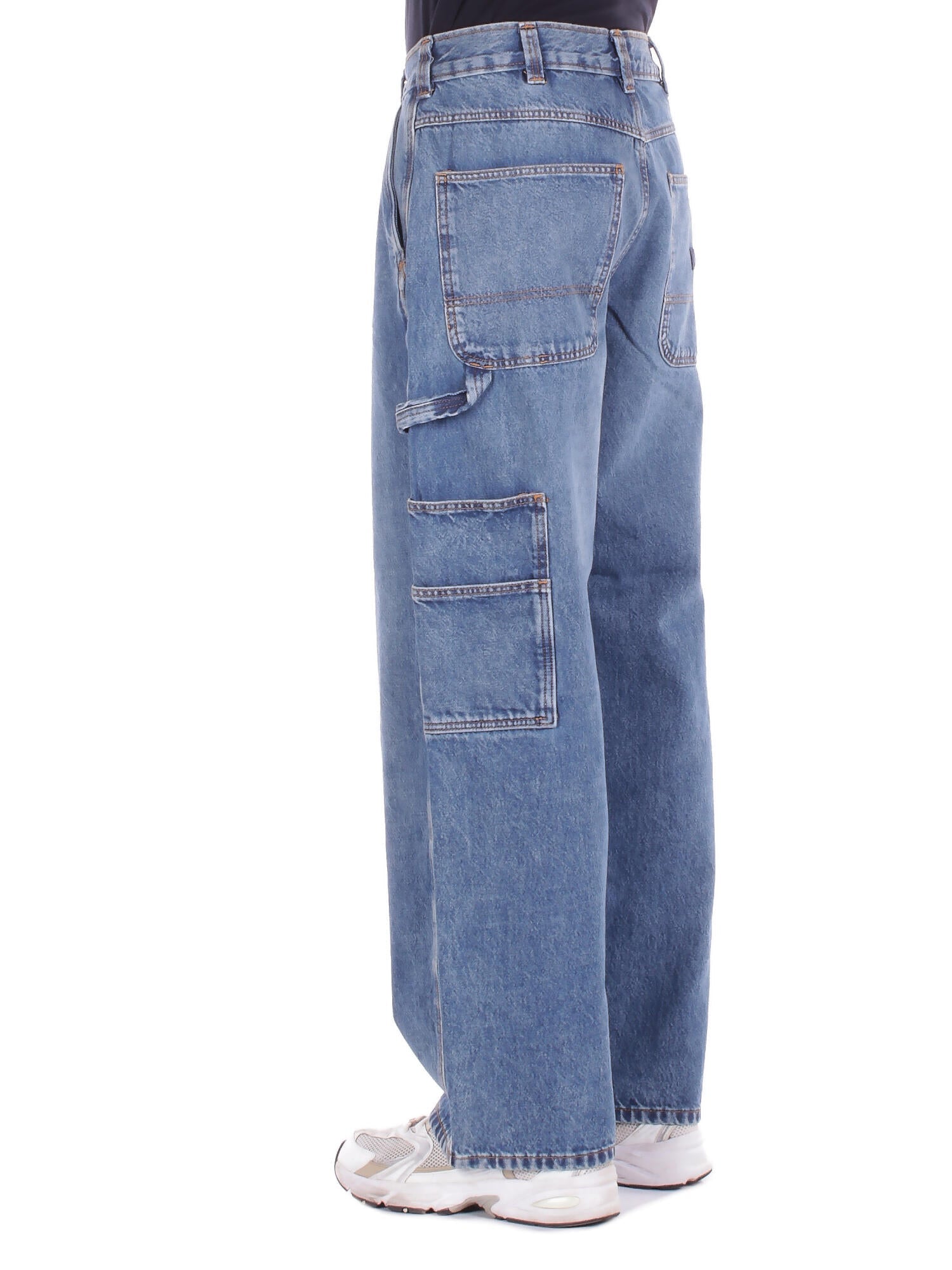 DICKIES Uomo Jeans DK0A4Z6R K211 Painter denim rinsed blue w/ f Rinsed