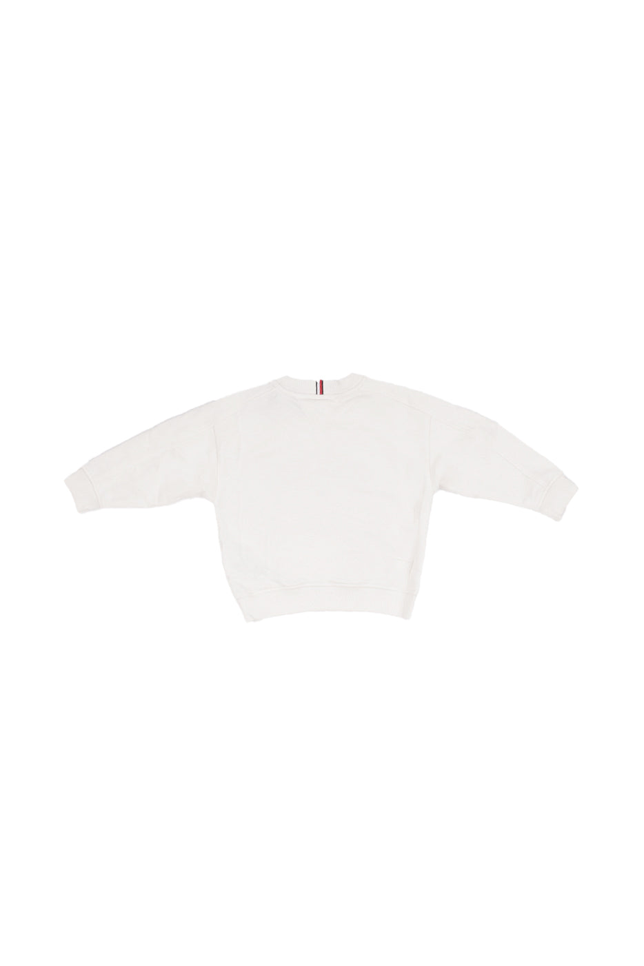 TOMMY HILFIGER Bambino Felpa KB0KB09899 YA8## Varsity raised print Ivory