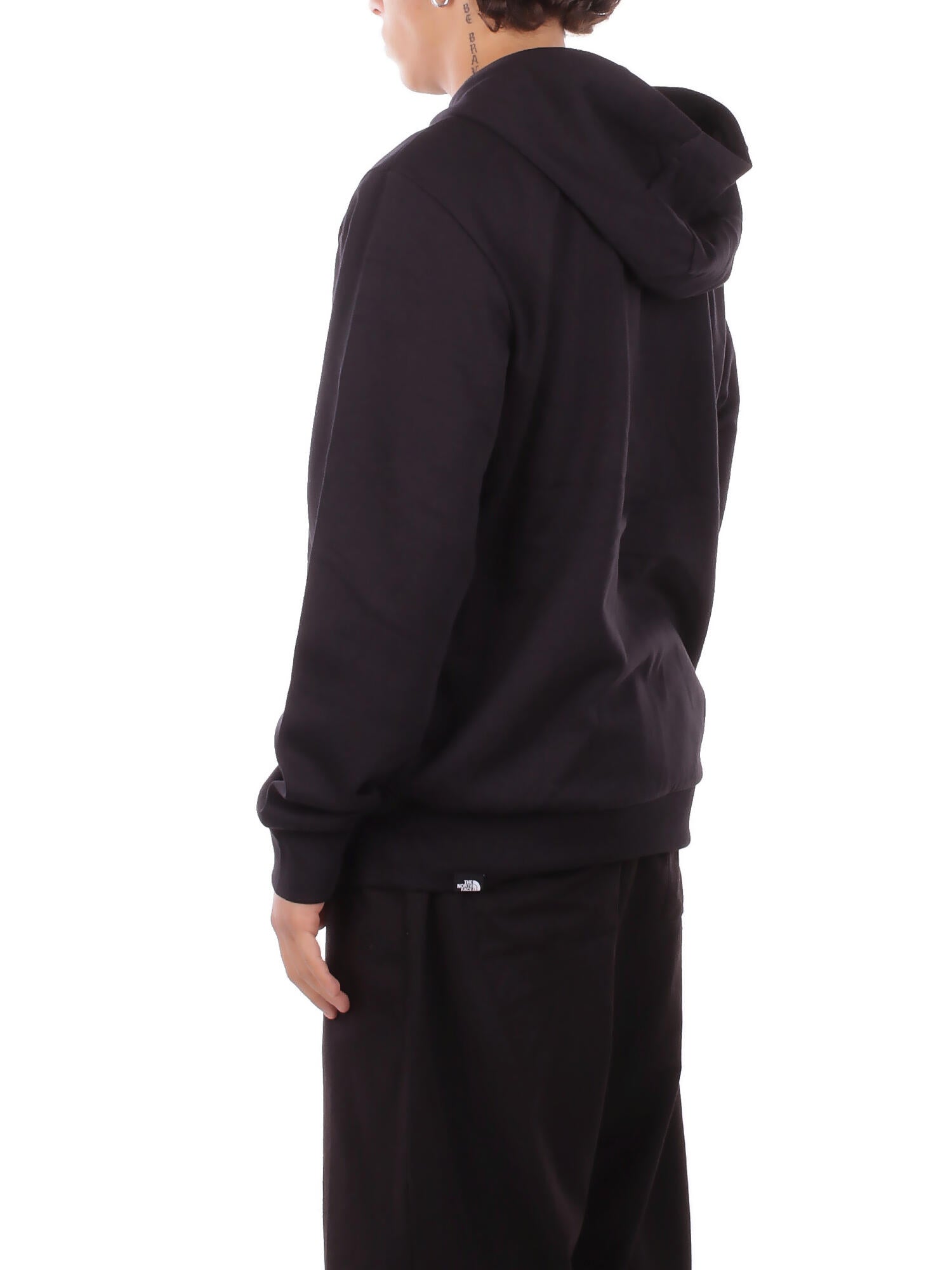 THE NORTH FACE Uomo Felpa NF0A89FD JK31 M simple dome full zip hoodie Black