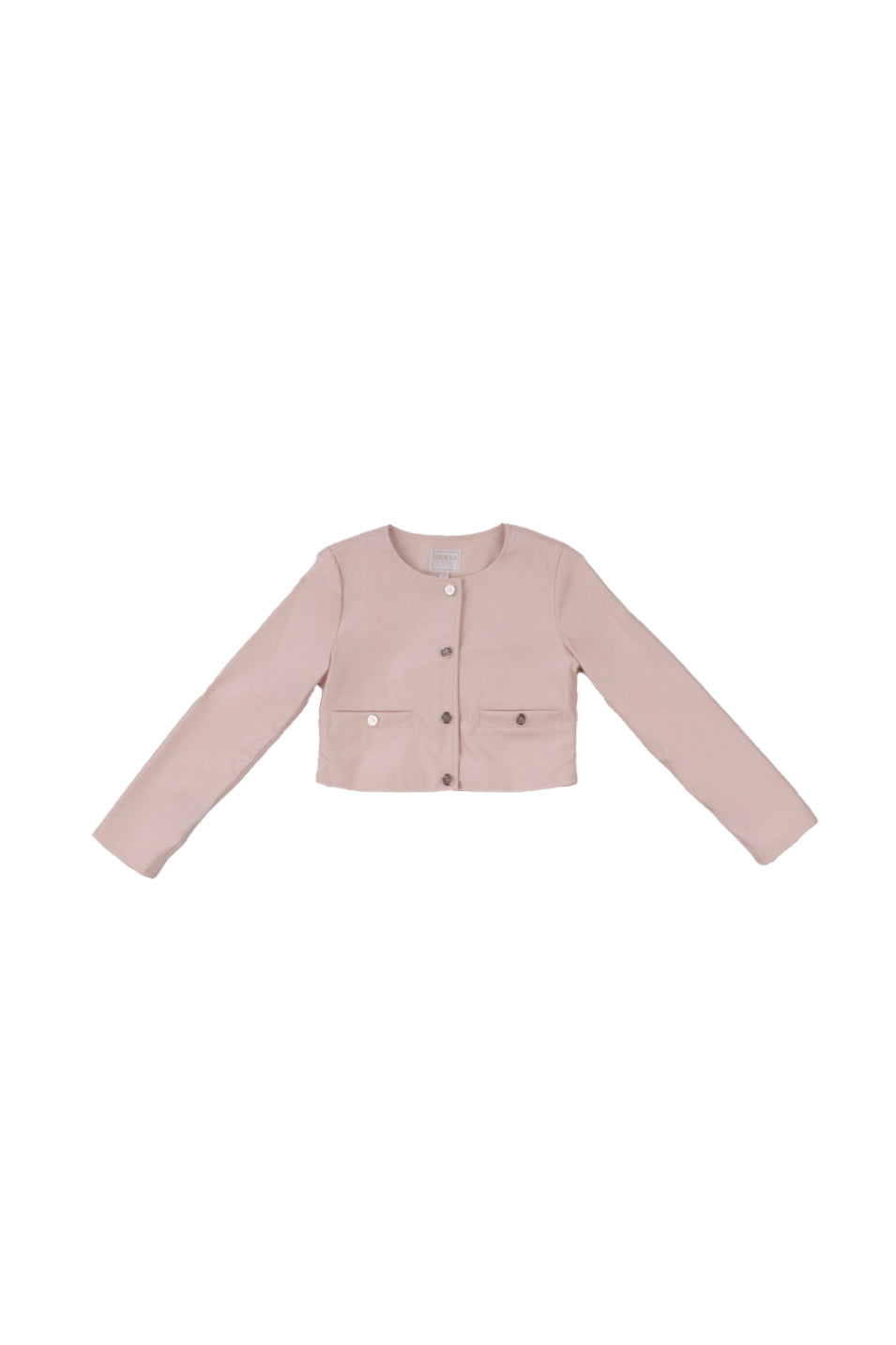 GUESS Bambina Giacca J5RL00 WFV60 G63Q Pu leather ls jacket ceremony Pink