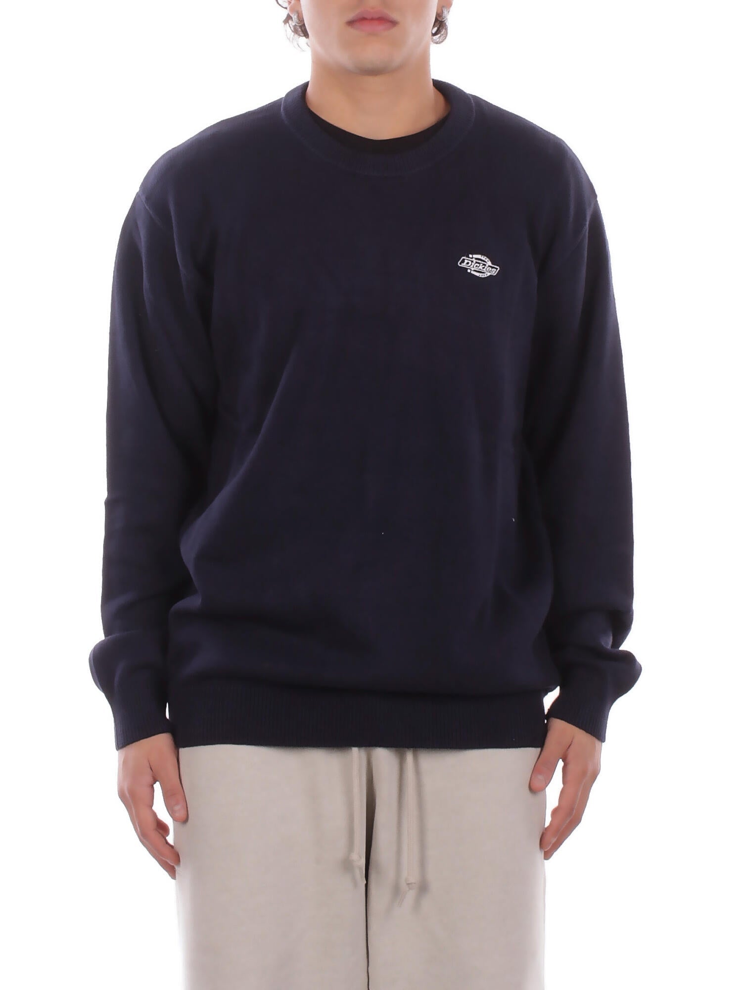 DICKIES Uomo Maglia DK0A87OP L181 Summerdale sweater Night sky