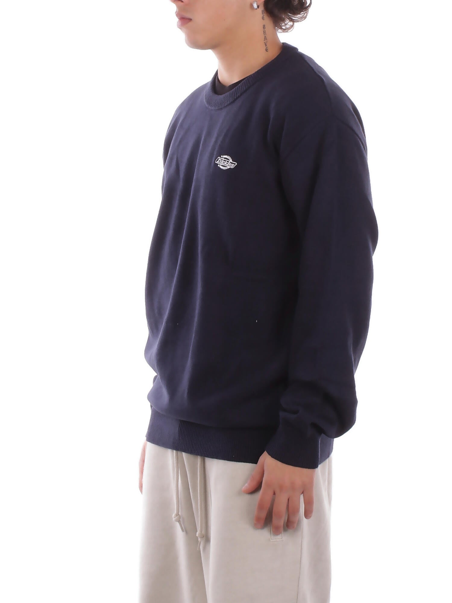 DICKIES Uomo Maglia DK0A87OP L181 Summerdale sweater Night sky