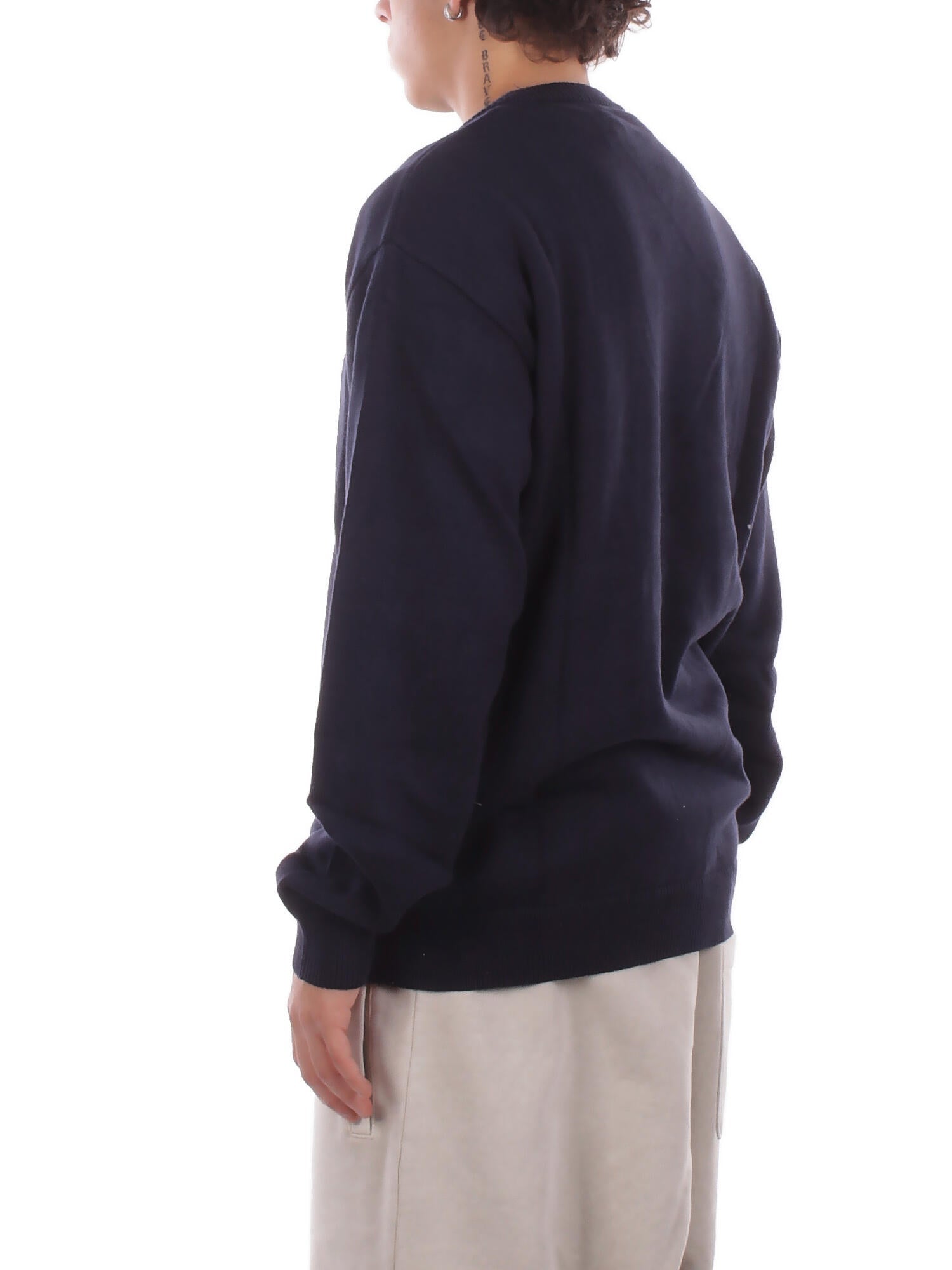 DICKIES Uomo Maglia DK0A87OP L181 Summerdale sweater Night sky