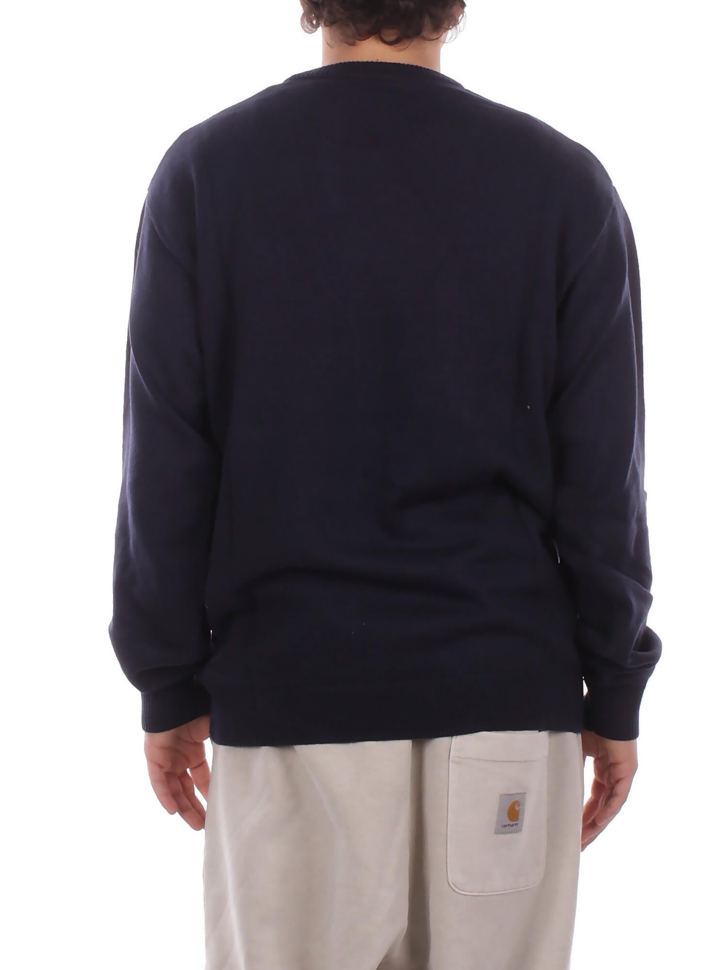 DICKIES Uomo Maglia DK0A87OP L181 Summerdale sweater Night sky
