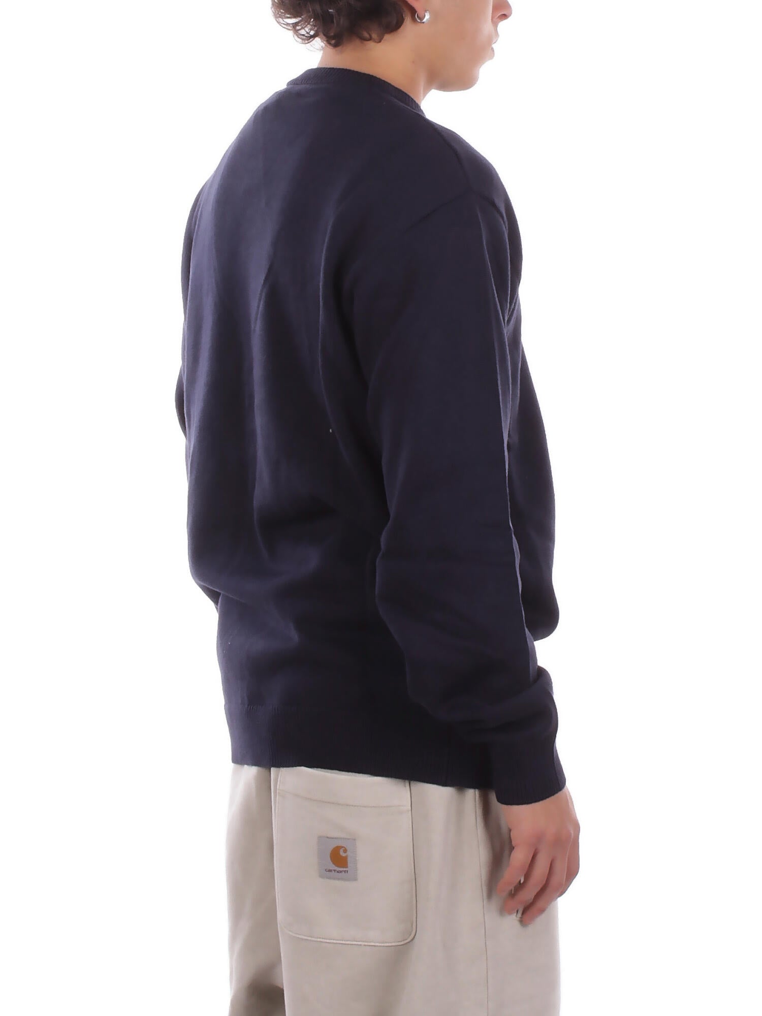 DICKIES Uomo Maglia DK0A87OP L181 Summerdale sweater Night sky