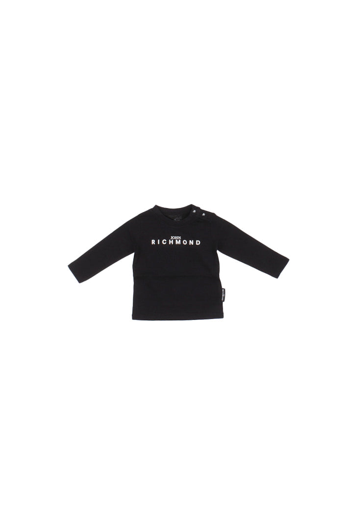JOHN RICHMOND Unisex Junior T-shirt RIA25012TS BLACK Dania Black
