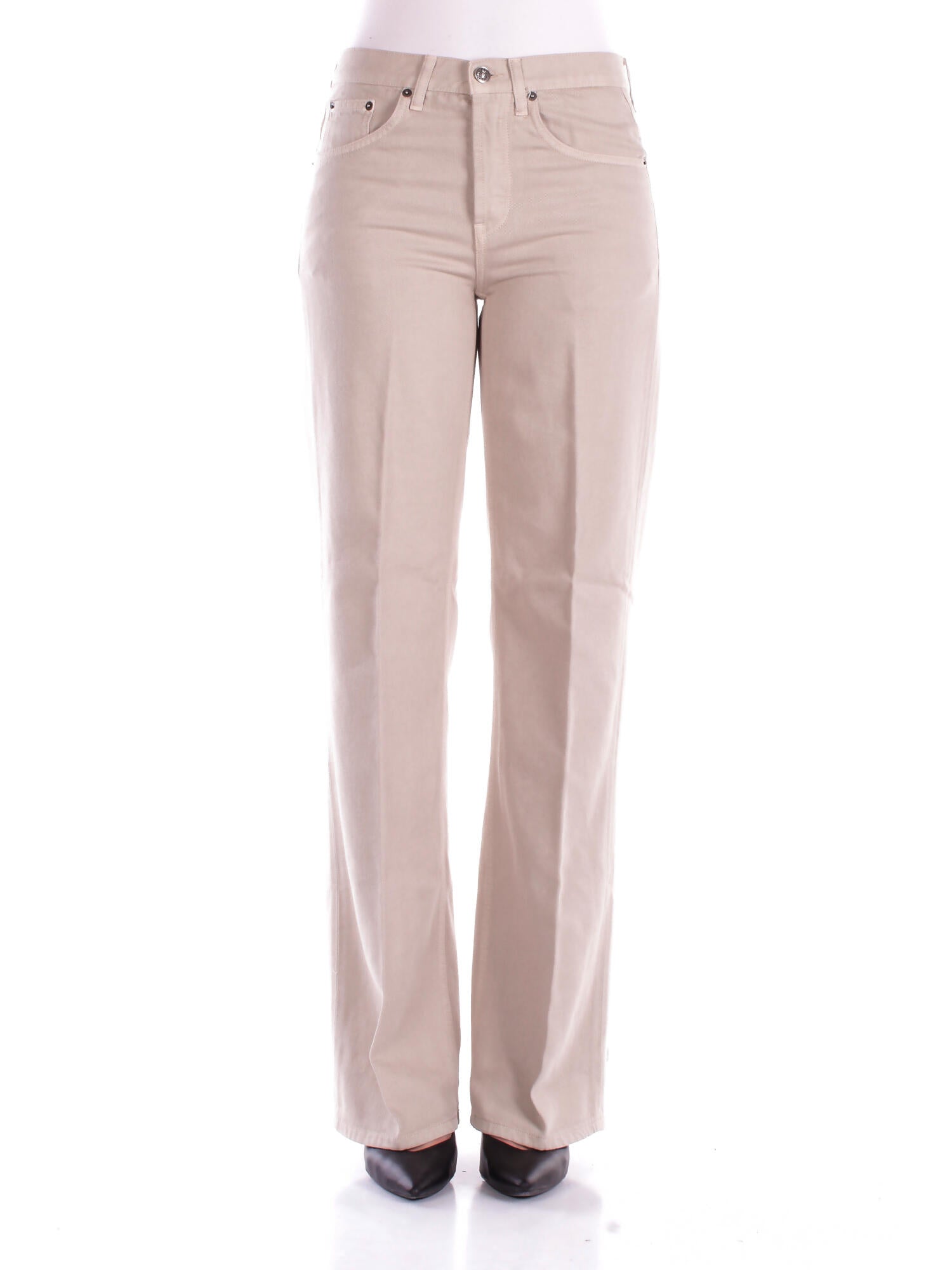 DONDUP Donna Pantalone DP427BFE020BM5 010 Jacklyn Mastice