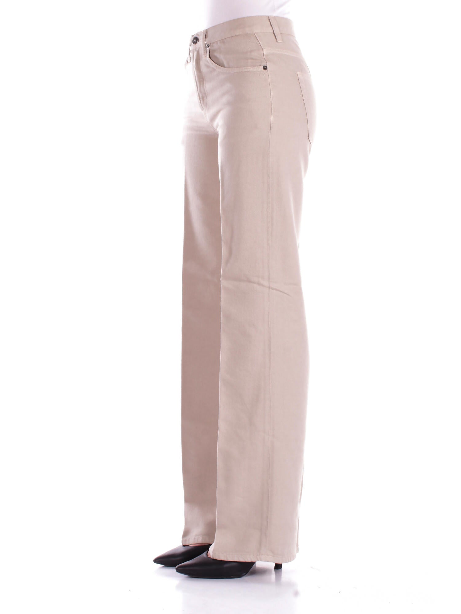 DONDUP Donna Pantalone DP427BFE020BM5 010 Jacklyn Mastice