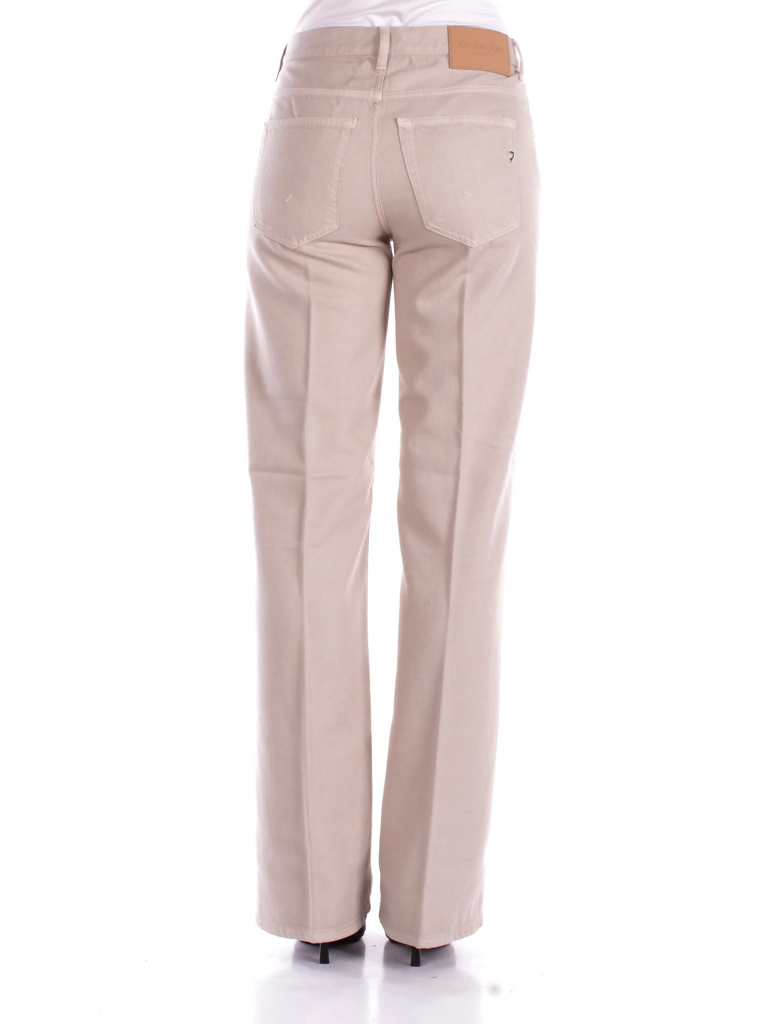 DONDUP Donna Pantalone DP427BFE020BM5 010 Jacklyn Mastice