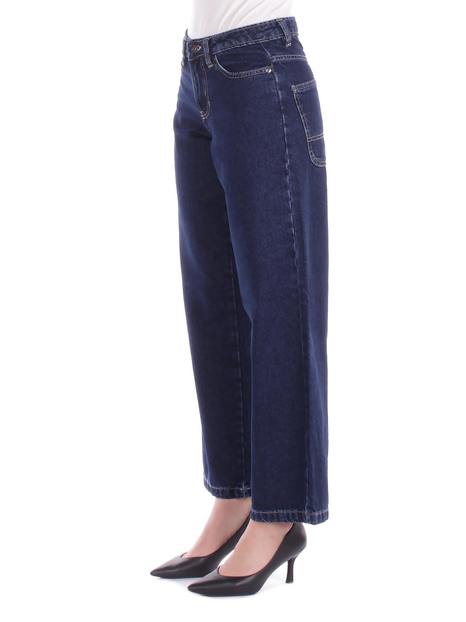 DICKIES Donna Jeans DK0A87NM 0DD1 Mechanic denim w dark indigo Indigo