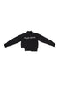 maglia-bambina-manila-grace-nero-collo-alto