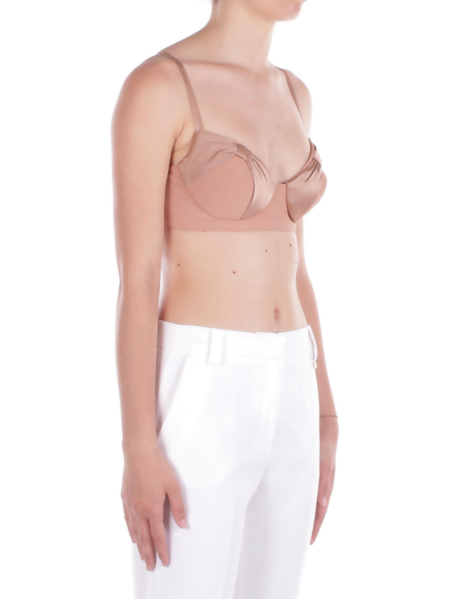 ELISABETTA FRANCHI Donna Top TO03051E2 283 Raso Nudo