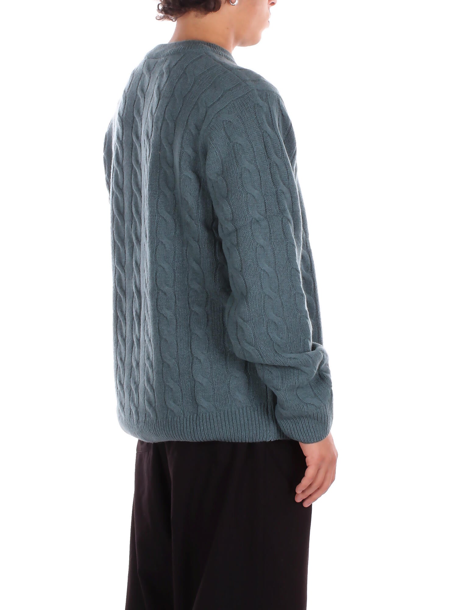 CARHARTT WIP Uomo Maglia I033885 3CGXX Signature sweater Silver pine