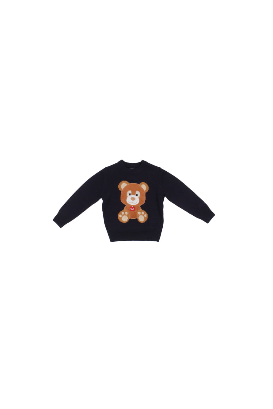 MC2 SAINT BARTH Bambino Maglia DOU0001 01877I 61 Douglas trudi orso Blu