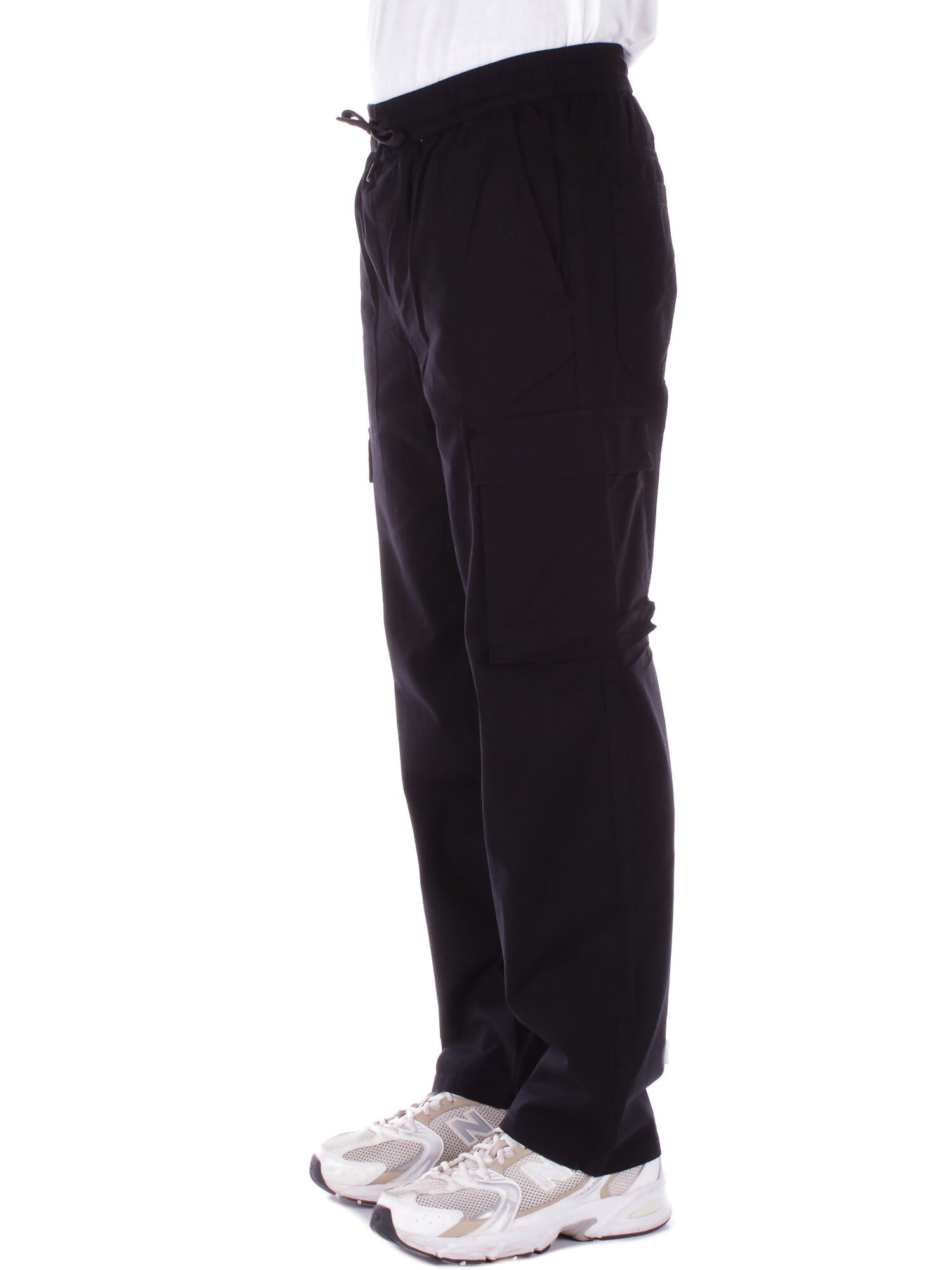 ONLY & SONS Uomo Pantalone 22031866 BLACK Onssinus loose cargo ripstop Black
