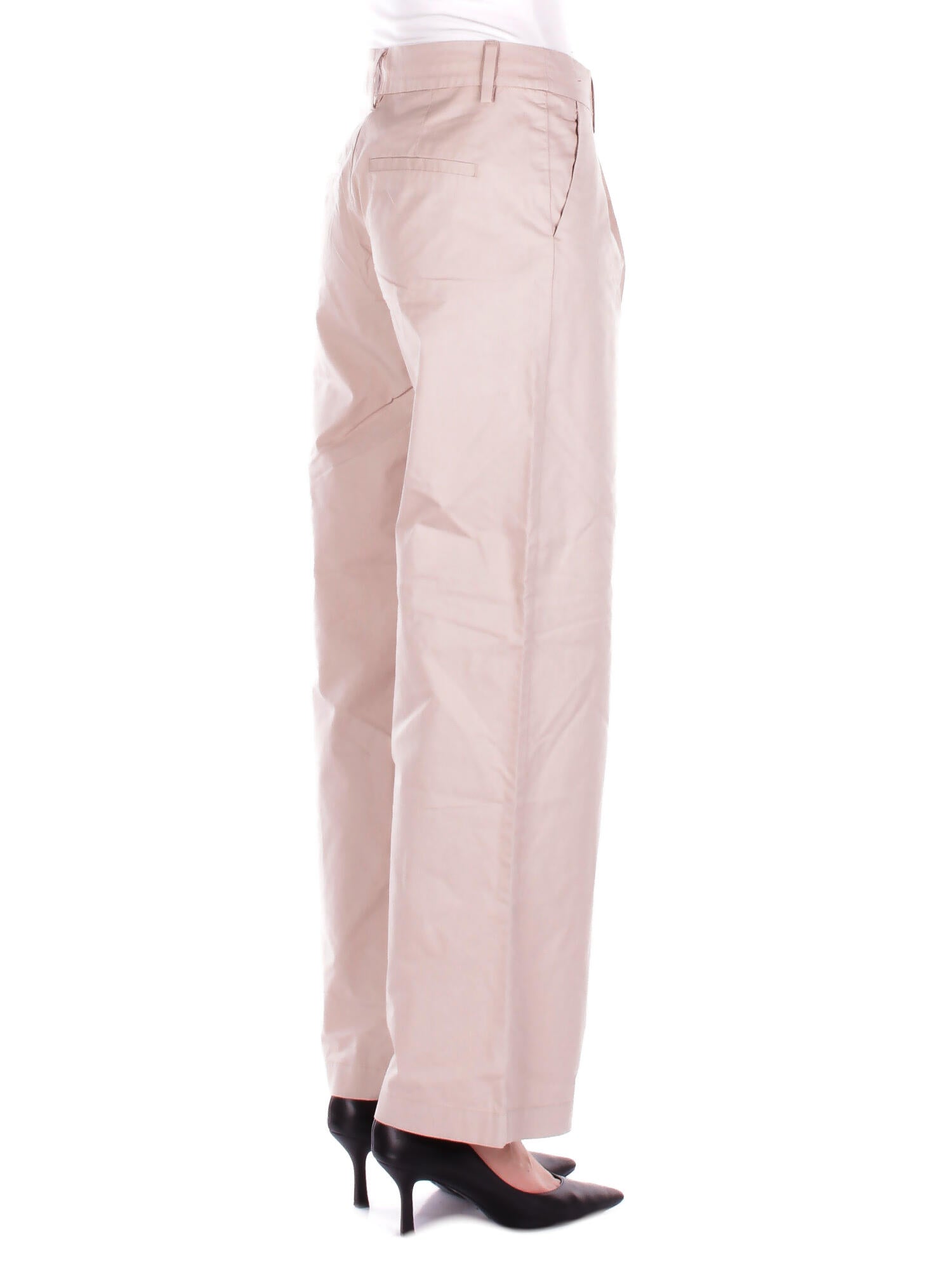 ONLY Donna Pantalone 15334261 GRAY Onlcarrie mw wide pleat chino Beige