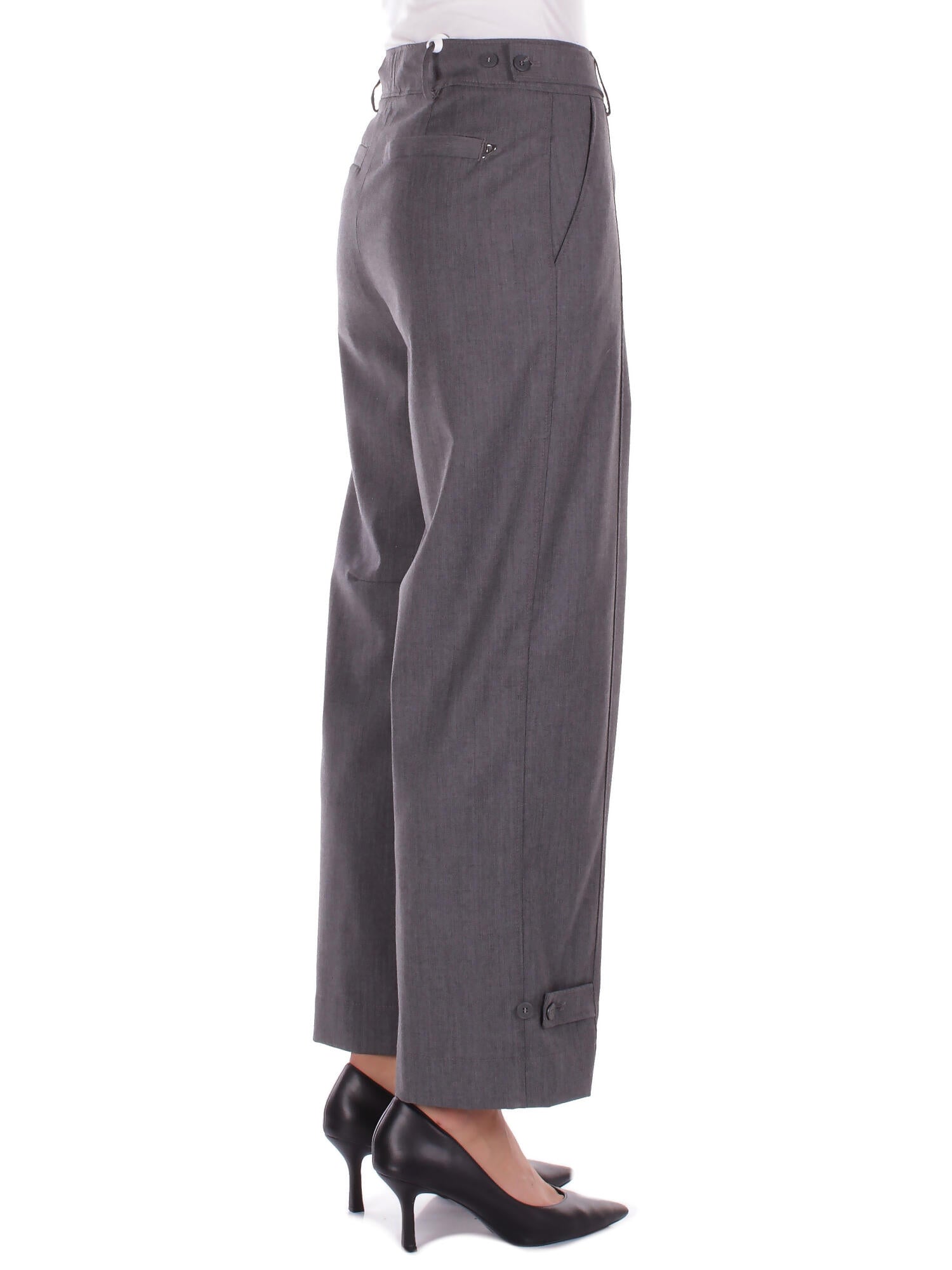 DONDUP Donna Pantalone DP823 OS0120002O 920 Pantalone fannie Grigio