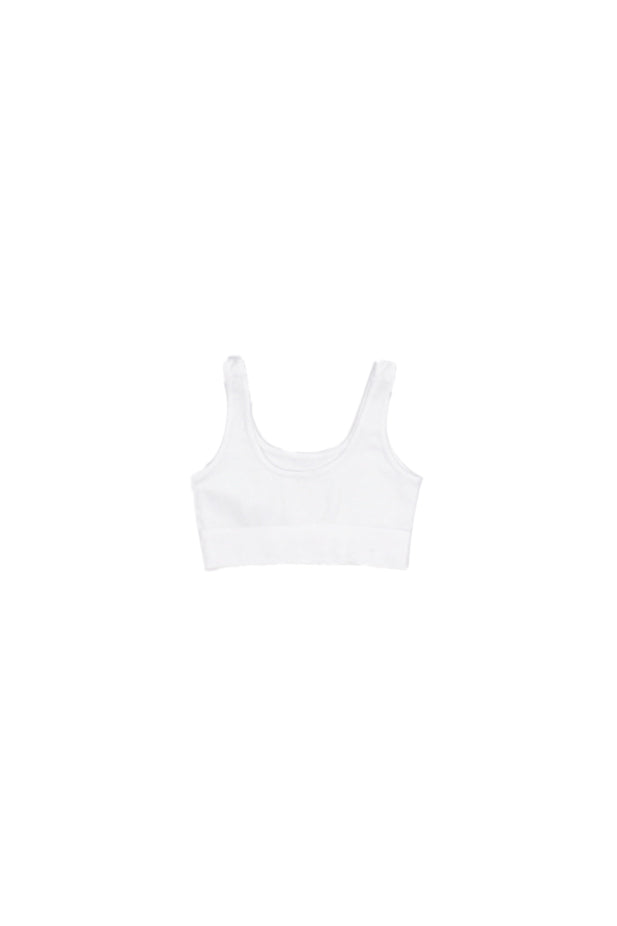 RALPH LAUREN Donna Top 4P0299 192 Scoop tank White