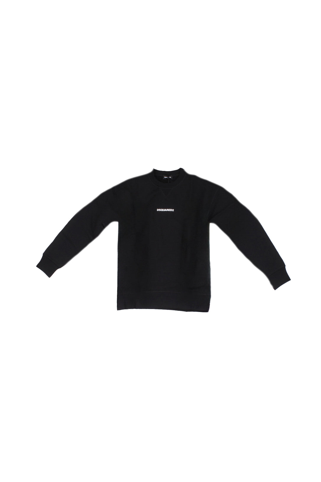 DSQUARED2 Unisex Junior Felpa DQ2739 D0094 DQ900 D2s888u slouch fit Nero