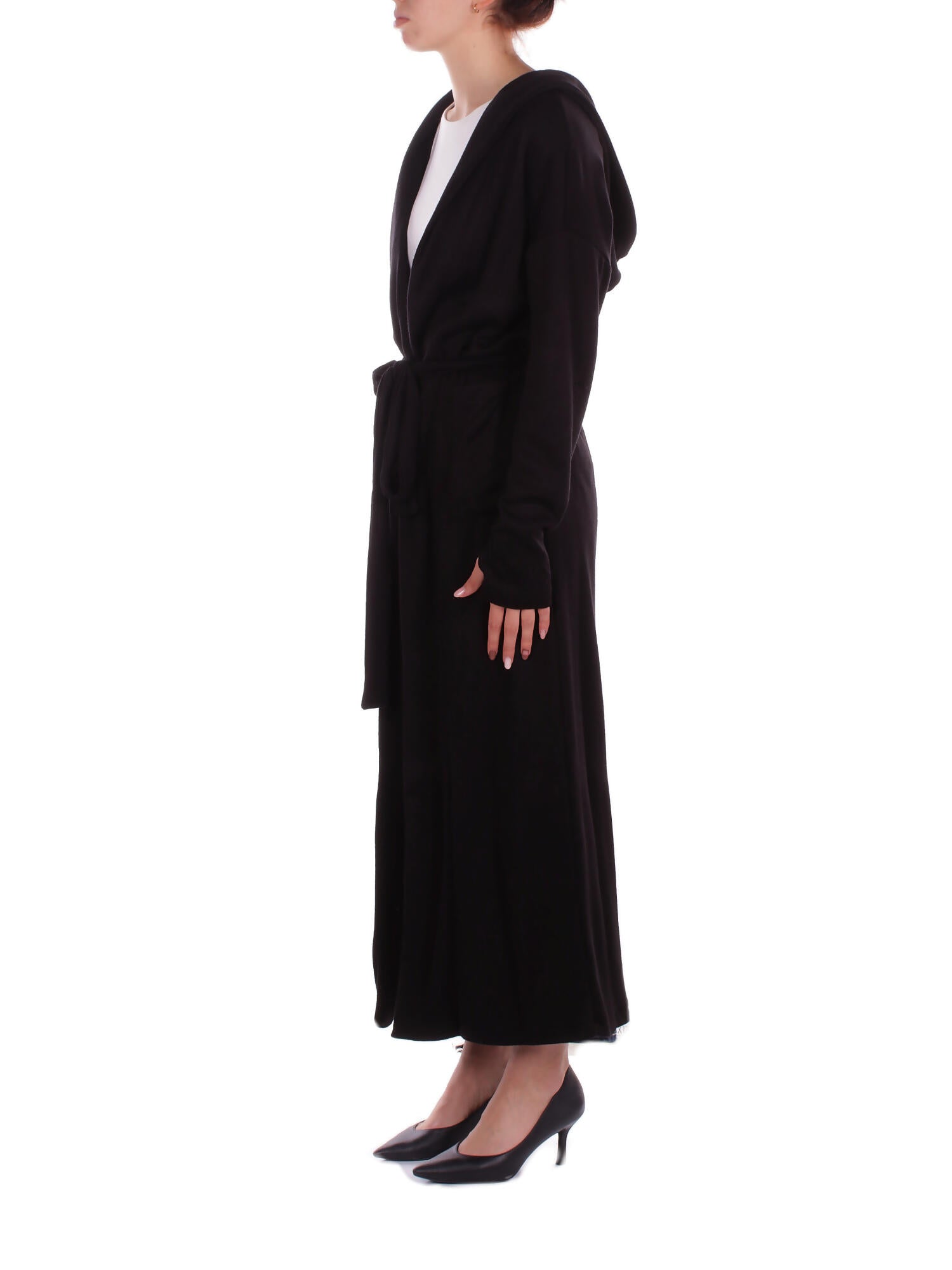 KOSTUMN1Â° Donna Maglia KI2578 NERO Cardigan in cachemire Nero