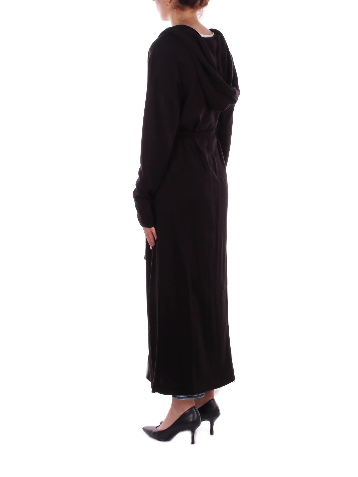 KOSTUMN1Â° Donna Maglia KI2578 NERO Cardigan in cachemire Nero
