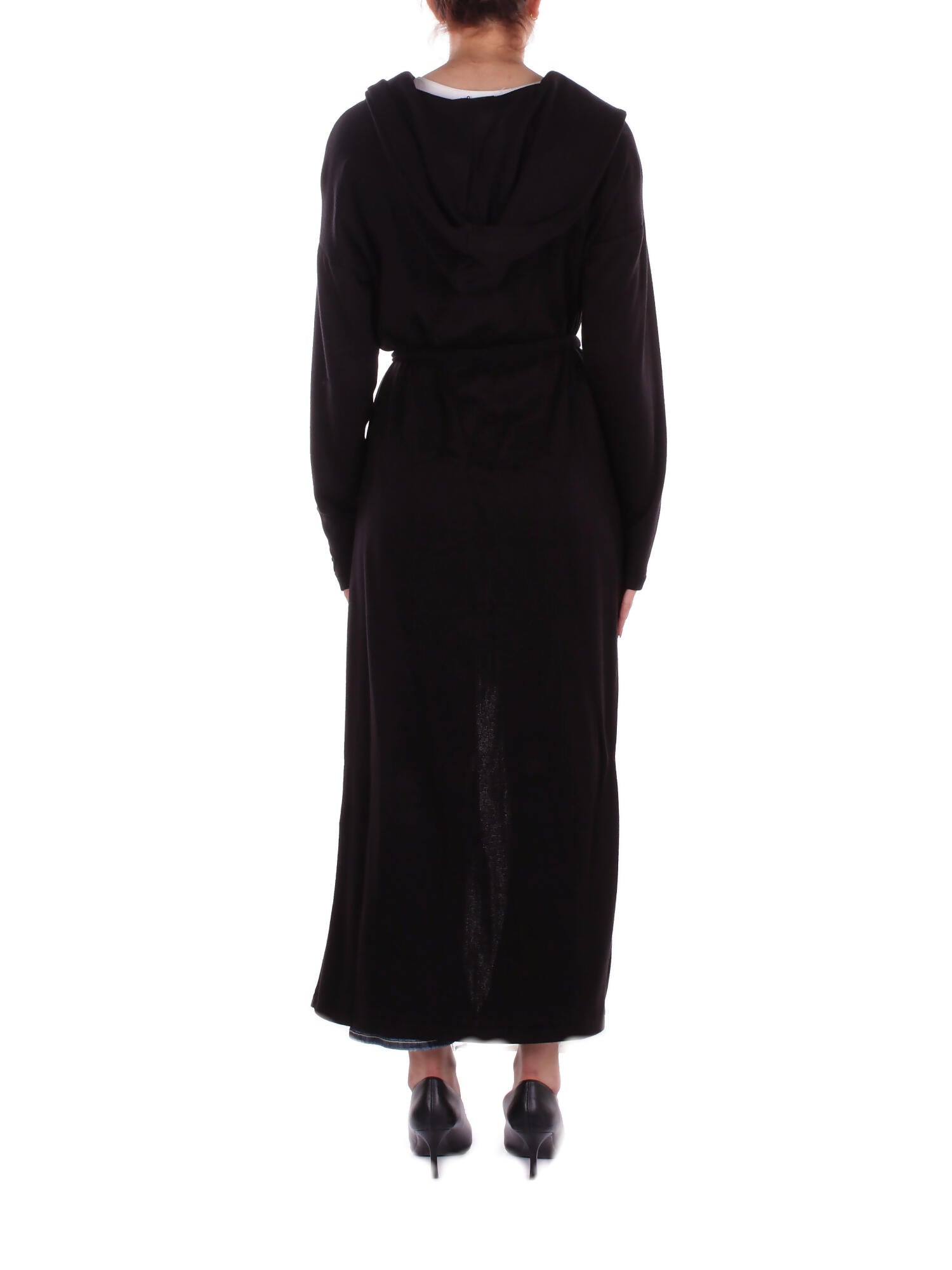 KOSTUMN1Â° Donna Maglia KI2578 NERO Cardigan in cachemire Nero
