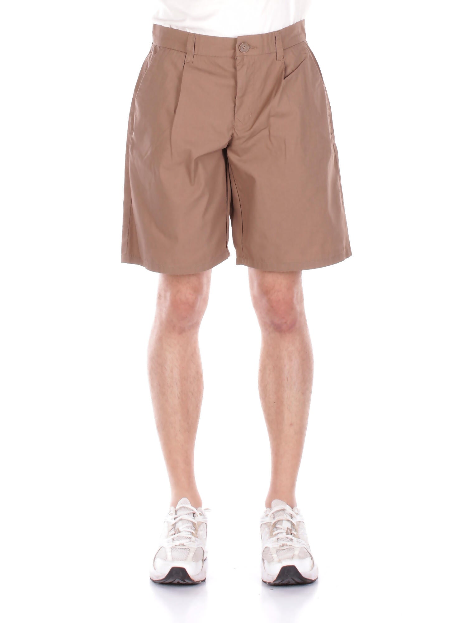 ONLY & SONS Uomo Shorts 22033341 CARIBOU Onskal chino wide 0287 shorts Cammello