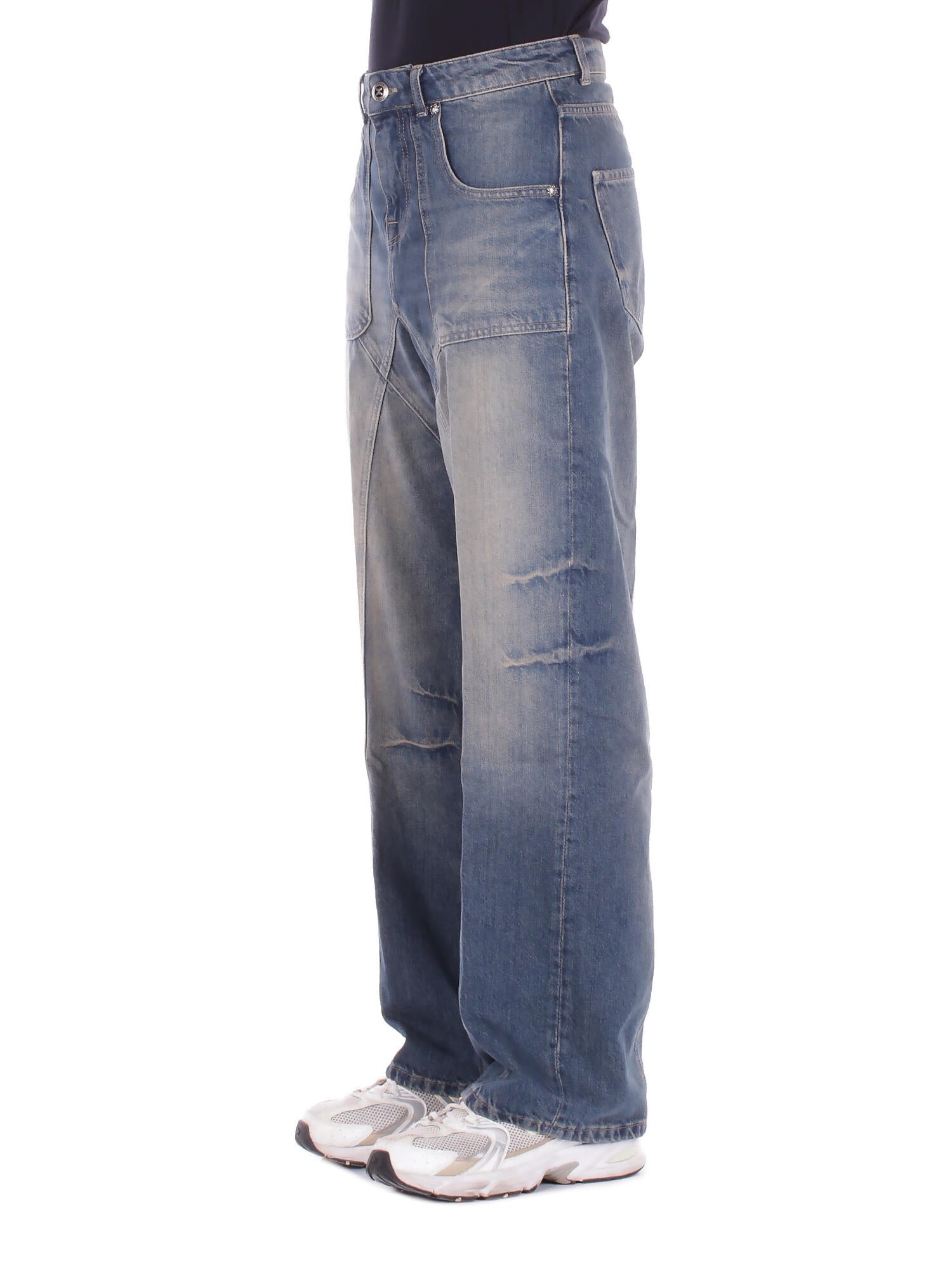 JOHN RICHMOND Uomo Jeans UMA25297JE DENIM SABBIA Jeans kanye Denim