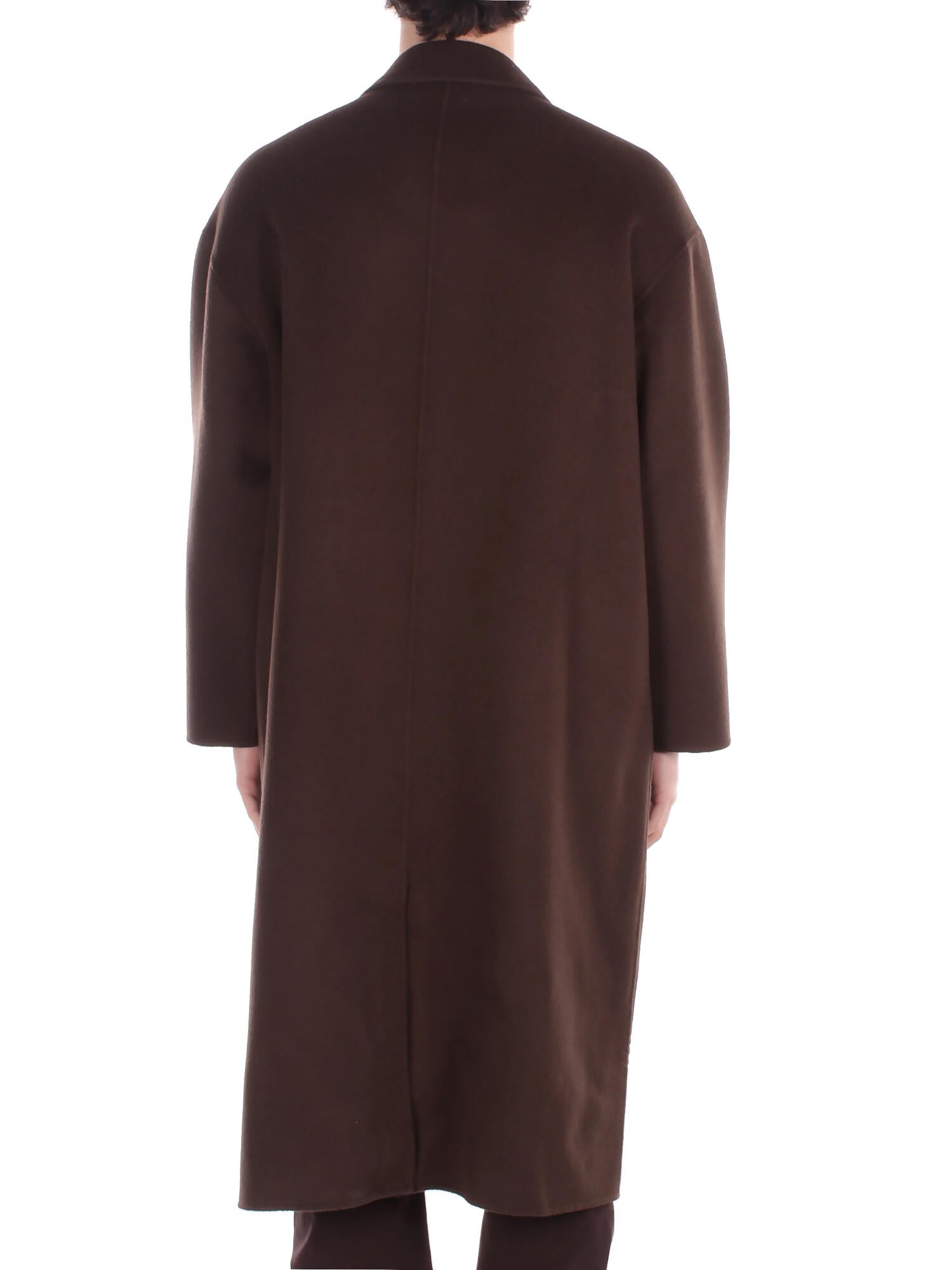 AMARANTO Uomo Cappotto B6F0026 FU69M Cappotto Moro