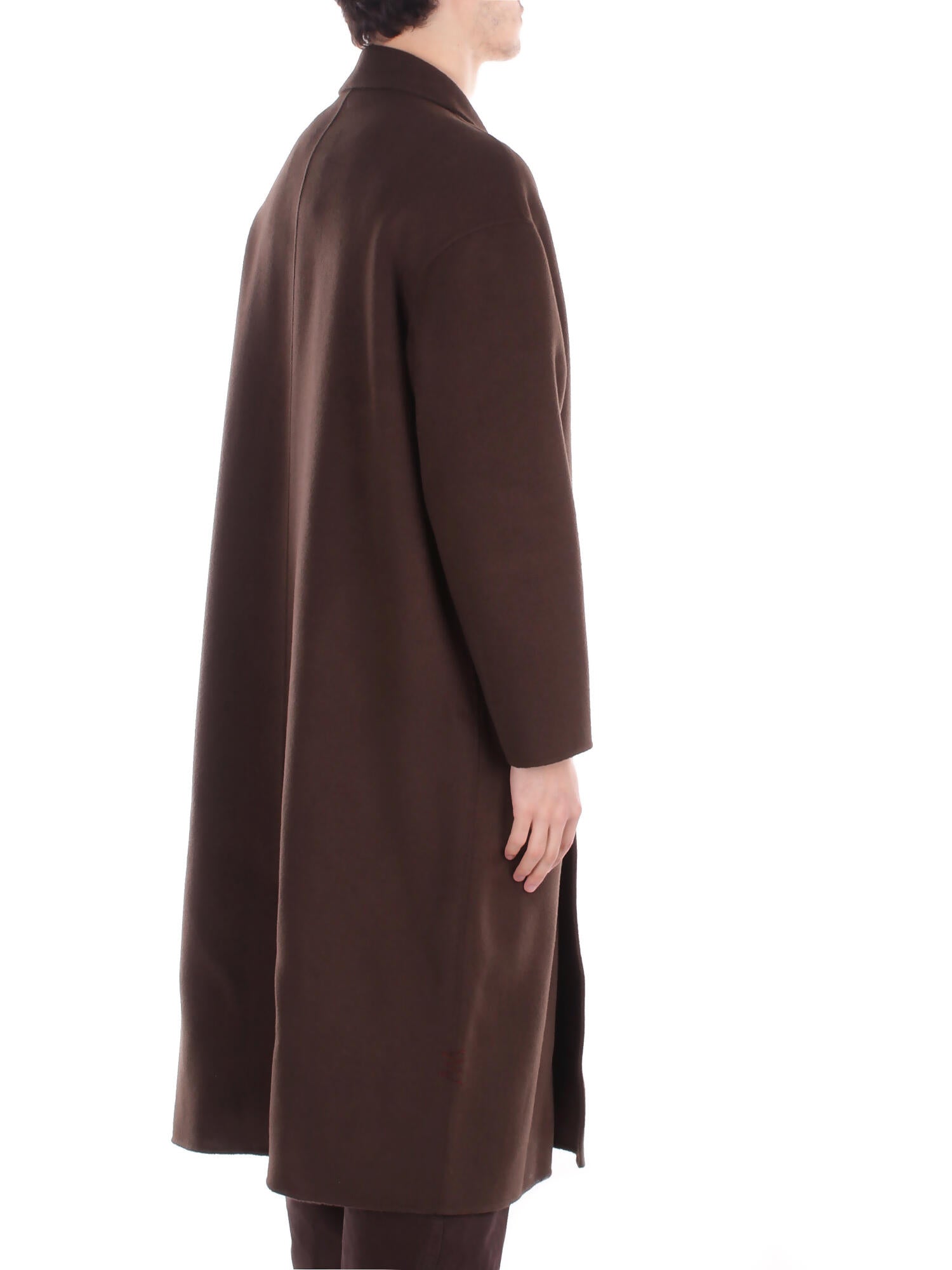 AMARANTO Uomo Cappotto B6F0026 FU69M Cappotto Moro