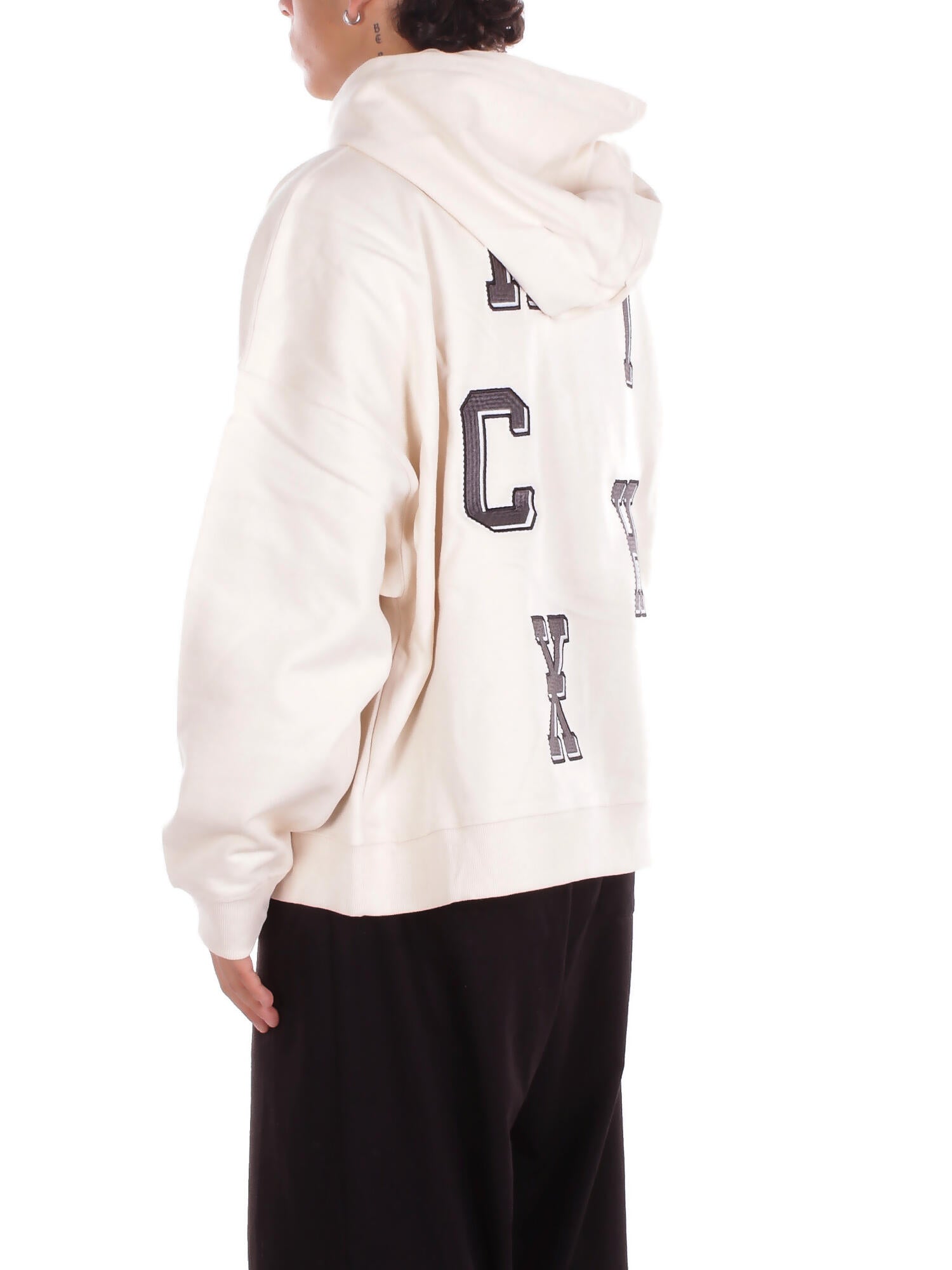 JOHN RICHMOND Uomo Felpa UMA25117FE WHITE Sweatshirt littos White