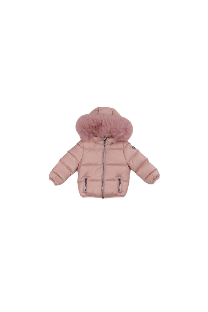 COLMAR Bambina Giubbotto 3470E 2YO 166 Giacca baby con cappuccio e bo Rosa