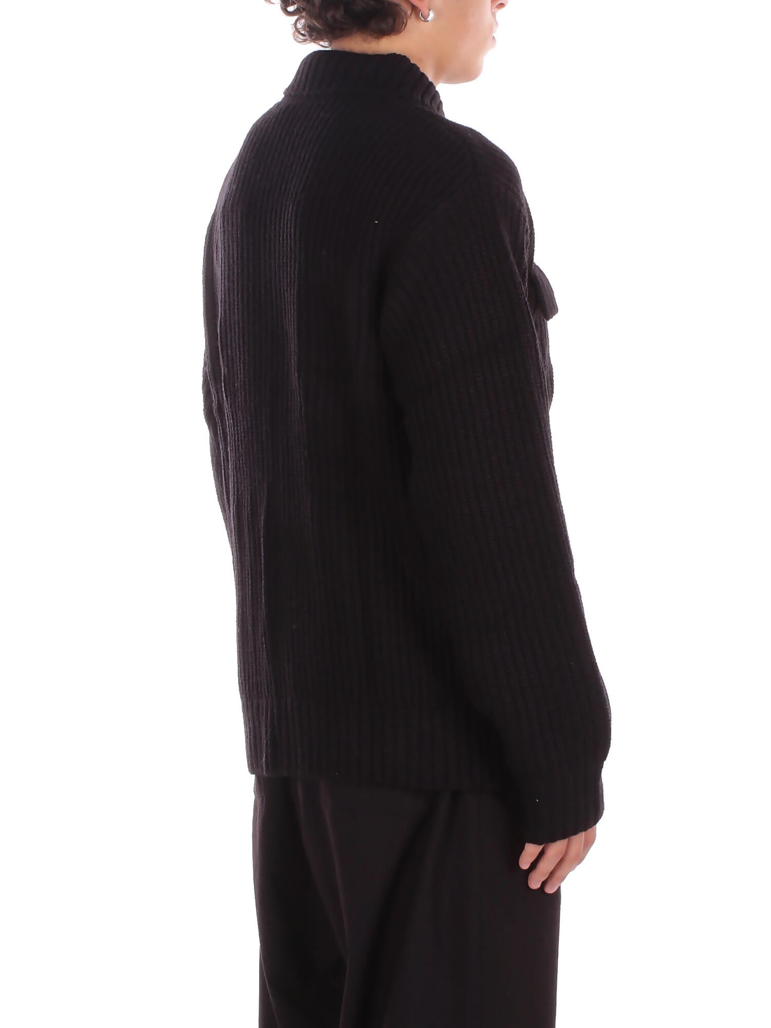 CARHARTT WIP Uomo Maglia I035399 89XX Chore knit jacket Black