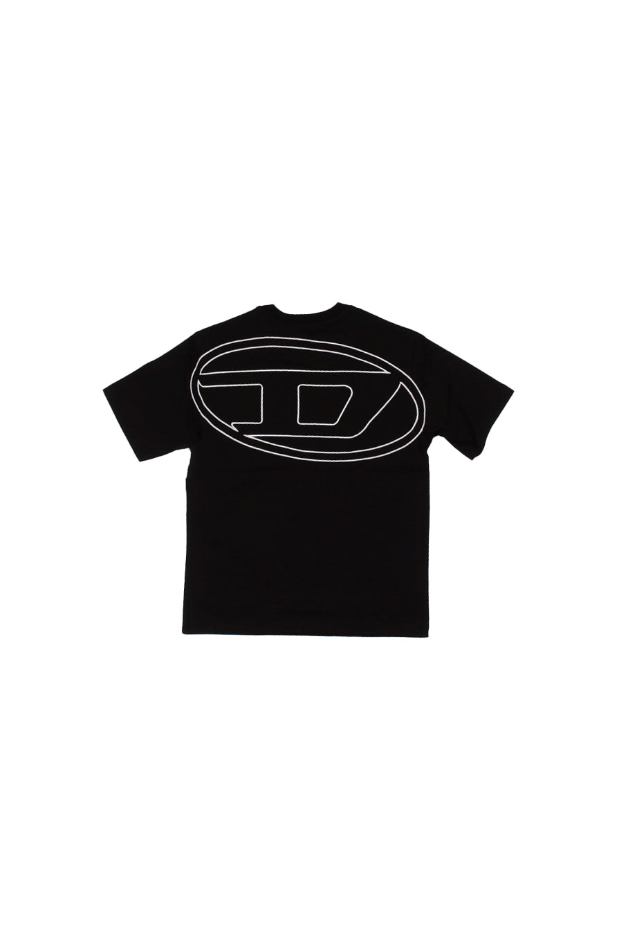 DIESEL Bambino T-shirt J02276 0HGAM K900 Tboggymegovald over Nero