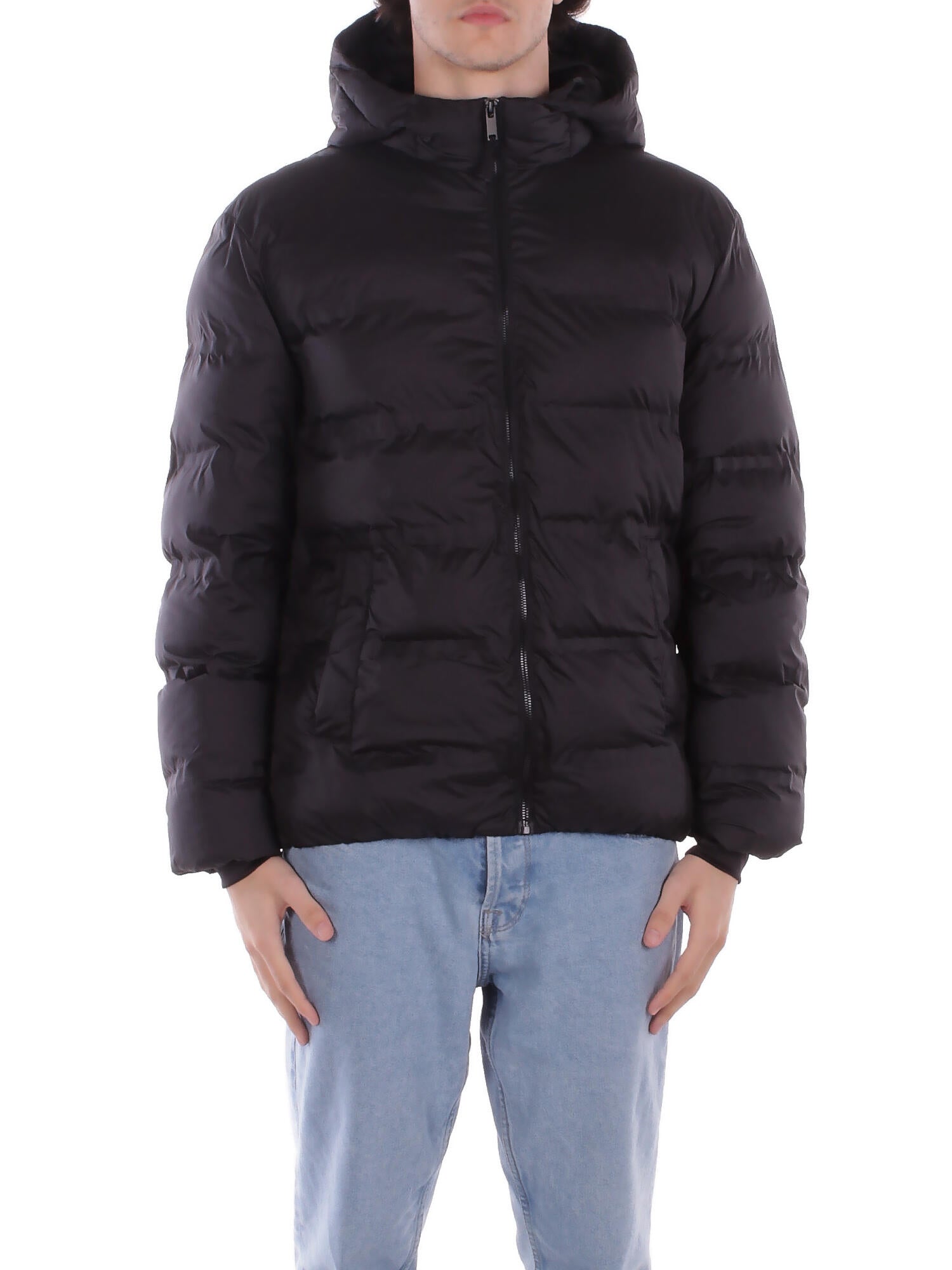 ONLY & SONS Uomo Giubbotto 22034836 BLACK Onsunion seamles life hood Black