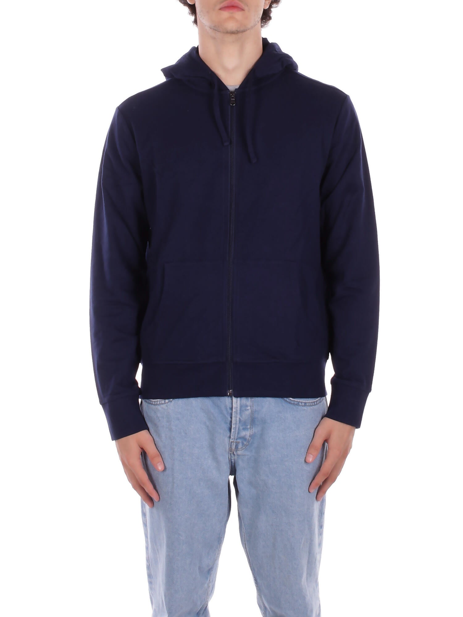 RALPH LAUREN Uomo Felpa 714962527 007 Hoodie lounge top Navy