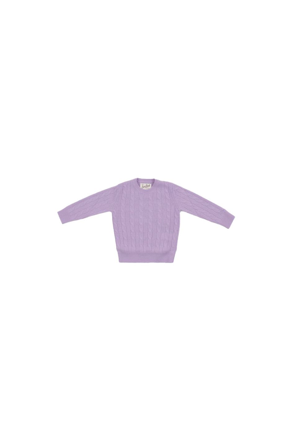 MC2 SAINT BARTH Bambina Maglia LYL004 00392I 24 Lyle braid woll Lilac