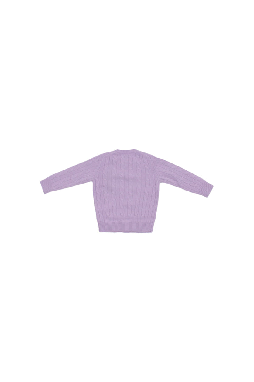 MC2 SAINT BARTH Bambina Maglia LYL004 00392I 24 Lyle braid woll Lilac