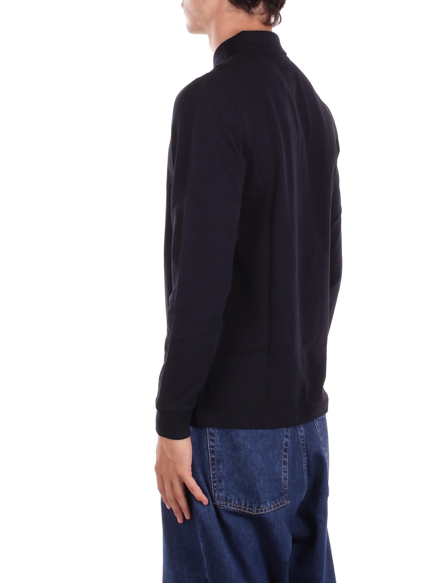 FRED PERRY Uomo Polo M6006 608 Fp long sleeve fred perry shir Navy
