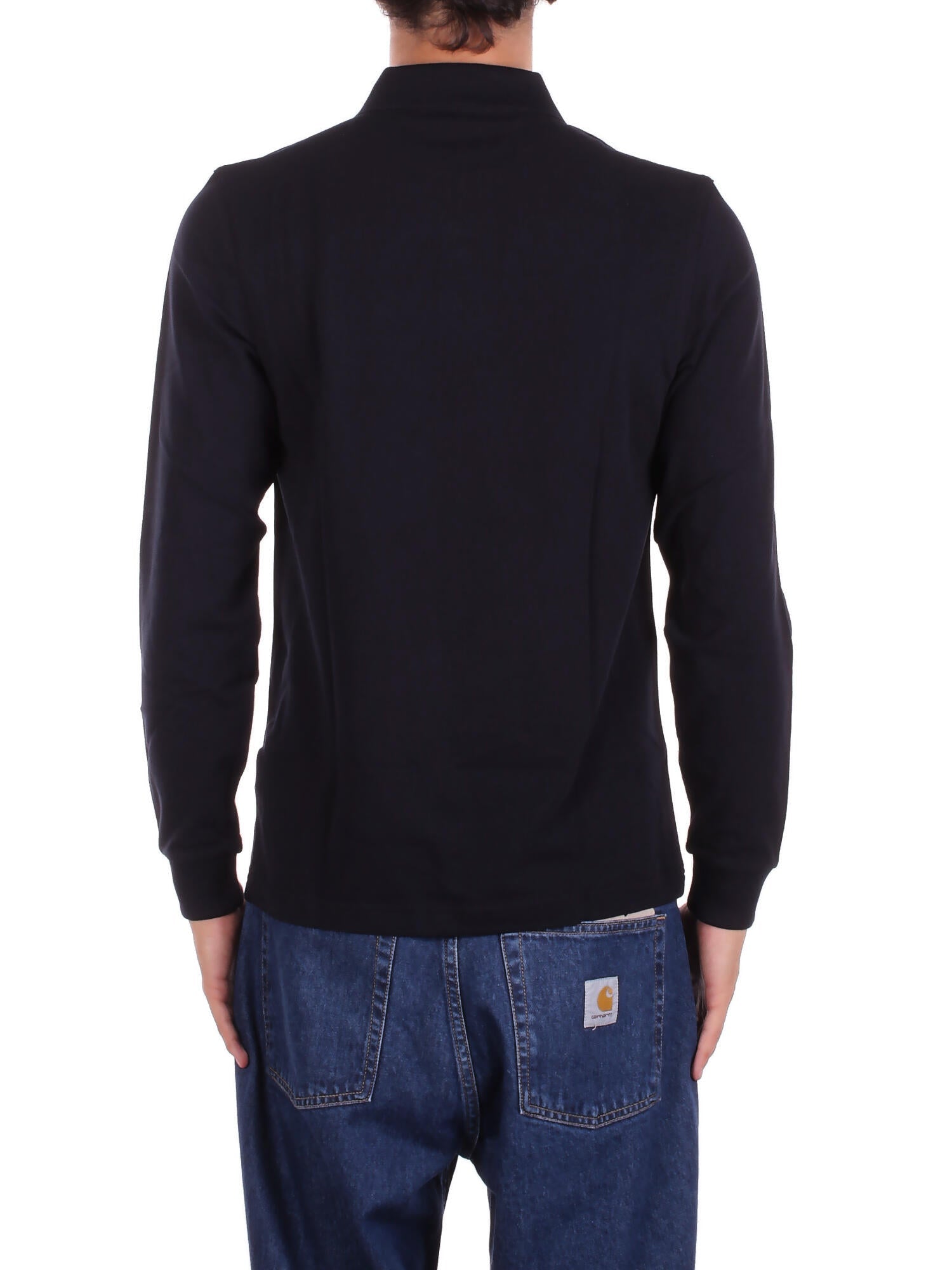 FRED PERRY Uomo Polo M6006 608 Fp long sleeve fred perry shir Navy