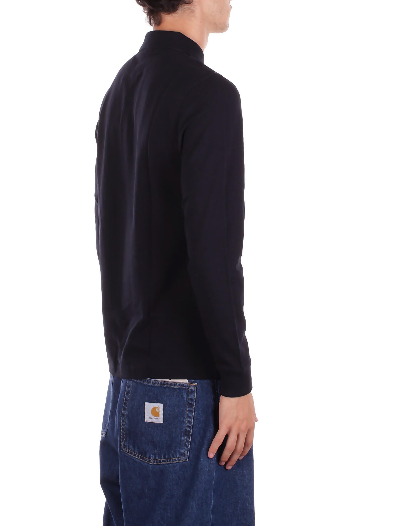 FRED PERRY Uomo Polo M6006 608 Fp long sleeve fred perry shir Navy