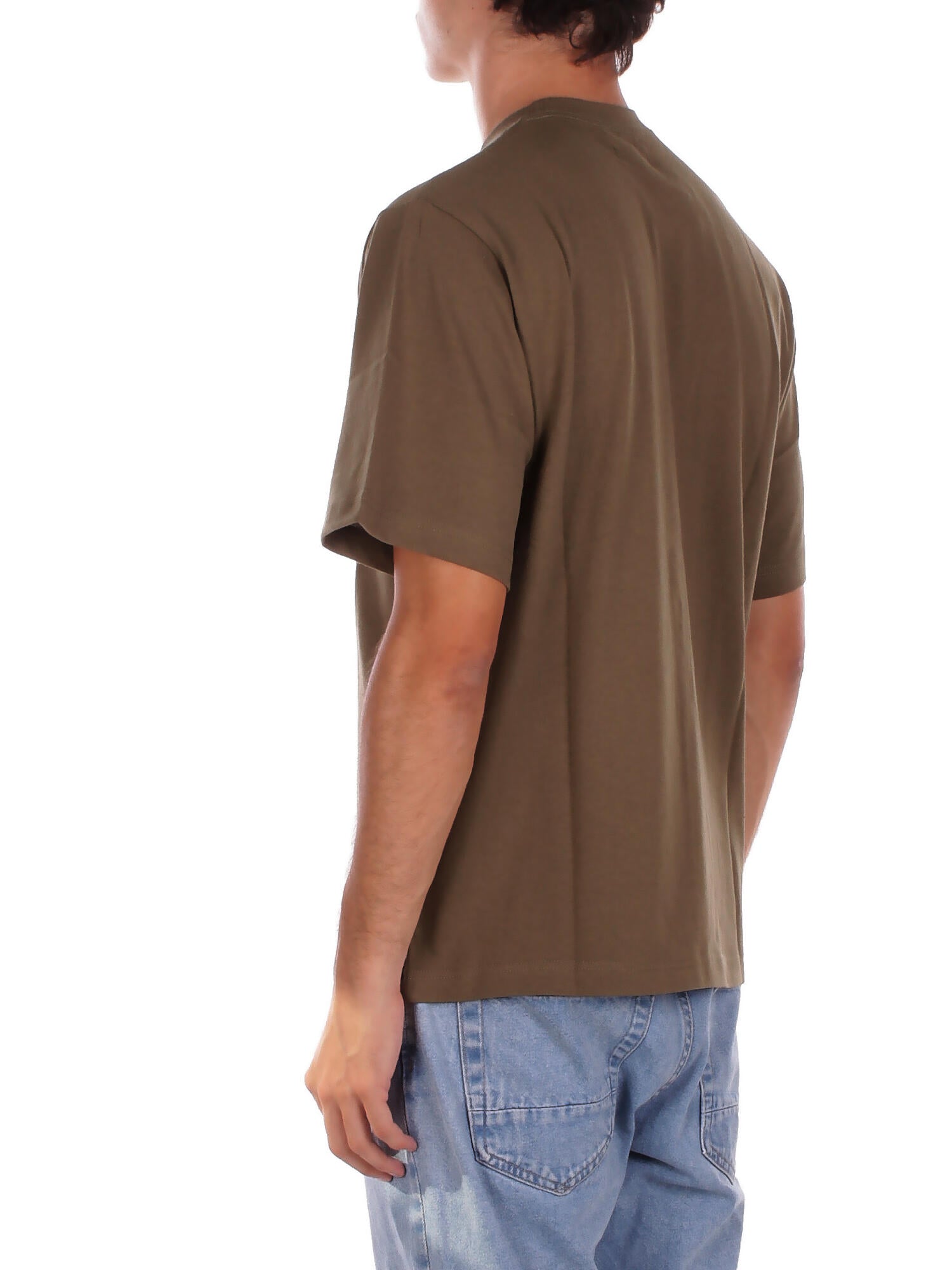 MARKET Uomo T-shirt F5MKMATH008 949 Jersey t-shirt man Verde militare