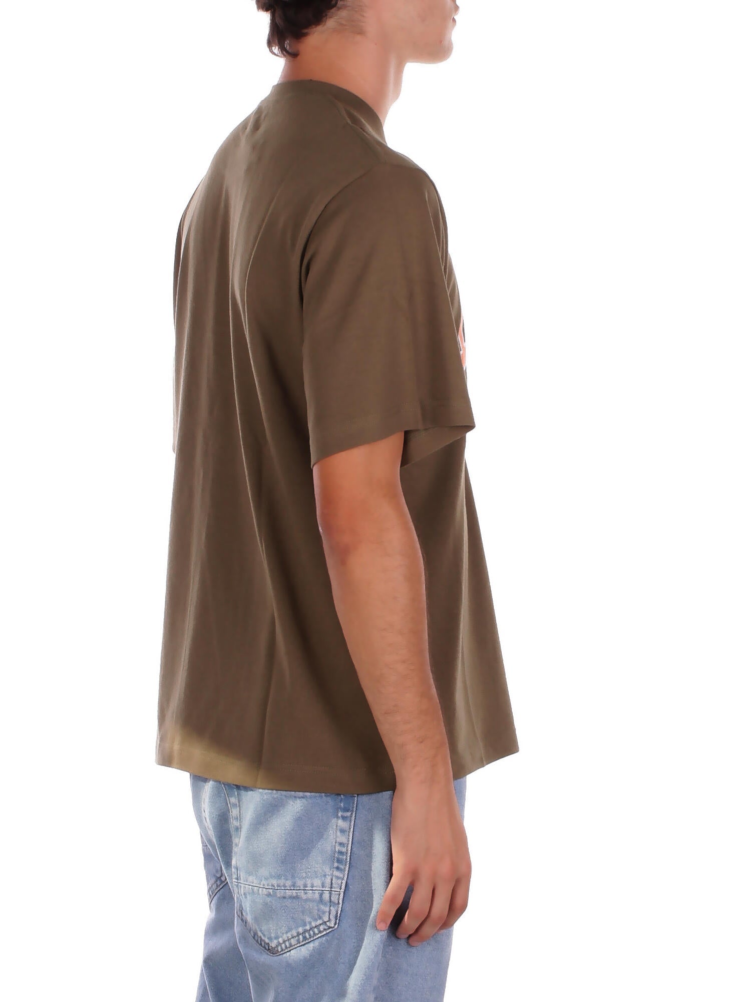 MARKET Uomo T-shirt F5MKMATH008 949 Jersey t-shirt man Verde militare