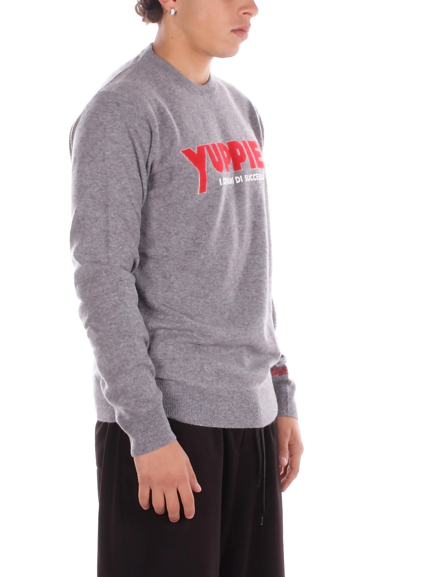 MC2 SAINT BARTH Uomo Maglia HER0005 03427I 15 Heron light yuppies Grigio