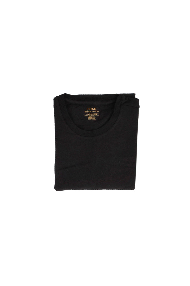 RALPH LAUREN Uomo T-shirt 714965508 001 S\s crew 3pack crew Black