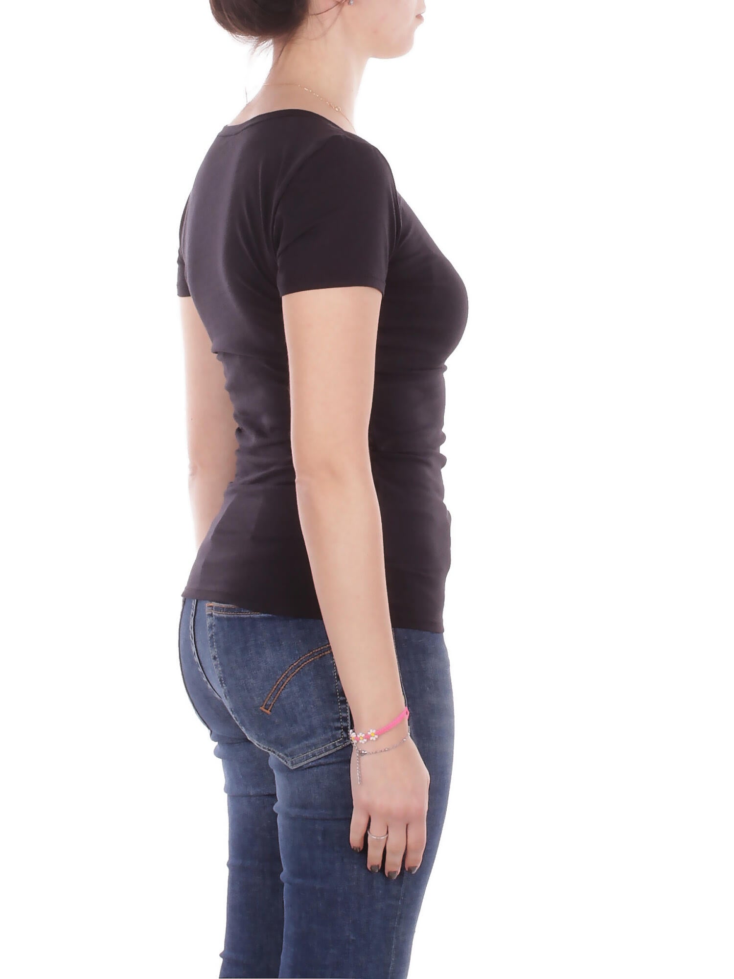 RALPH LAUREN Donna T-shirt 4P0486 004 T-shirt polo Black